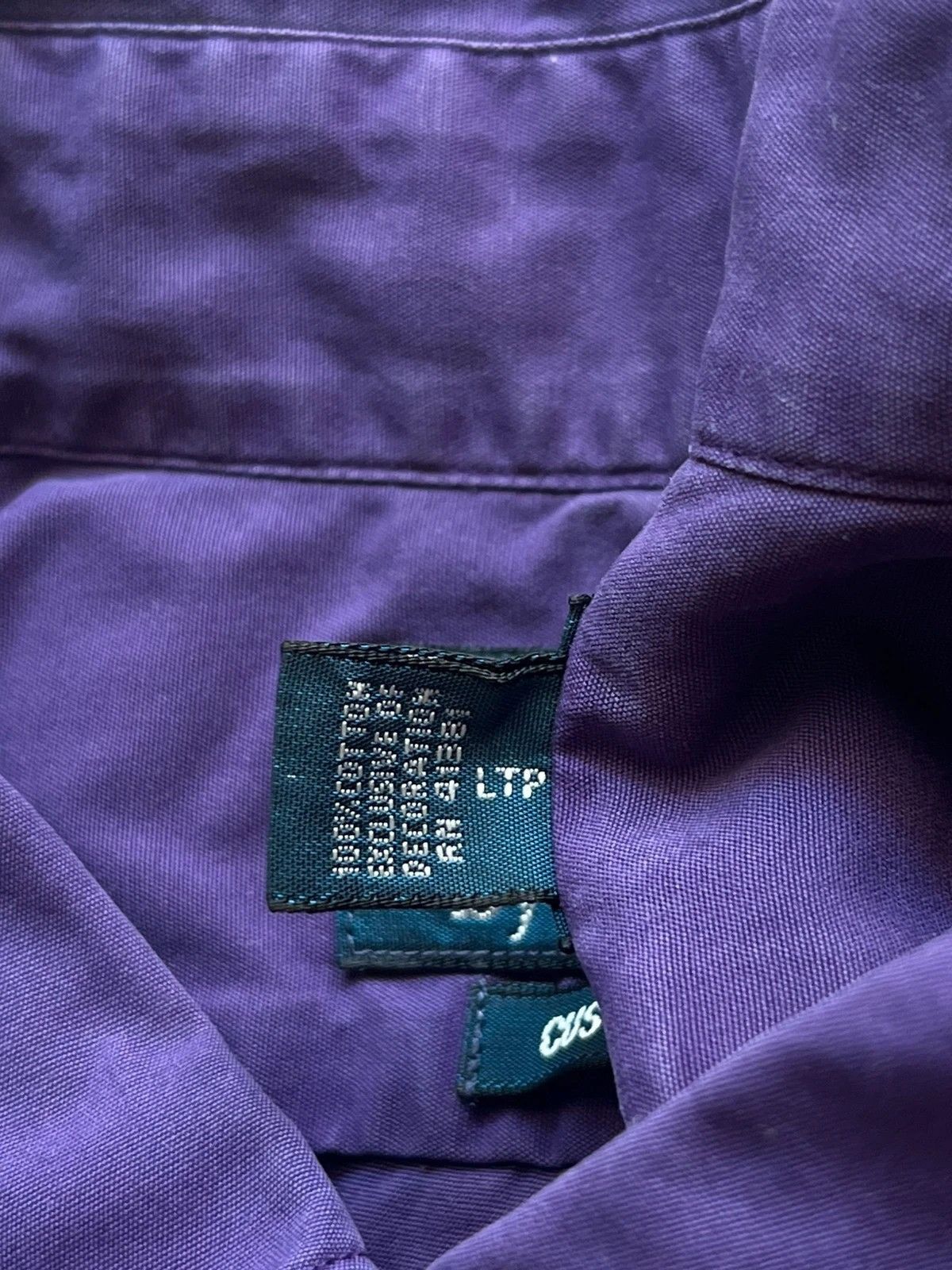 Polo Ralph Lauren Polo Ralph Lauren Sz L Purple Shirt Rare Small Pony Size US L / EU 52-54 / 3 - 6 Thumbnail