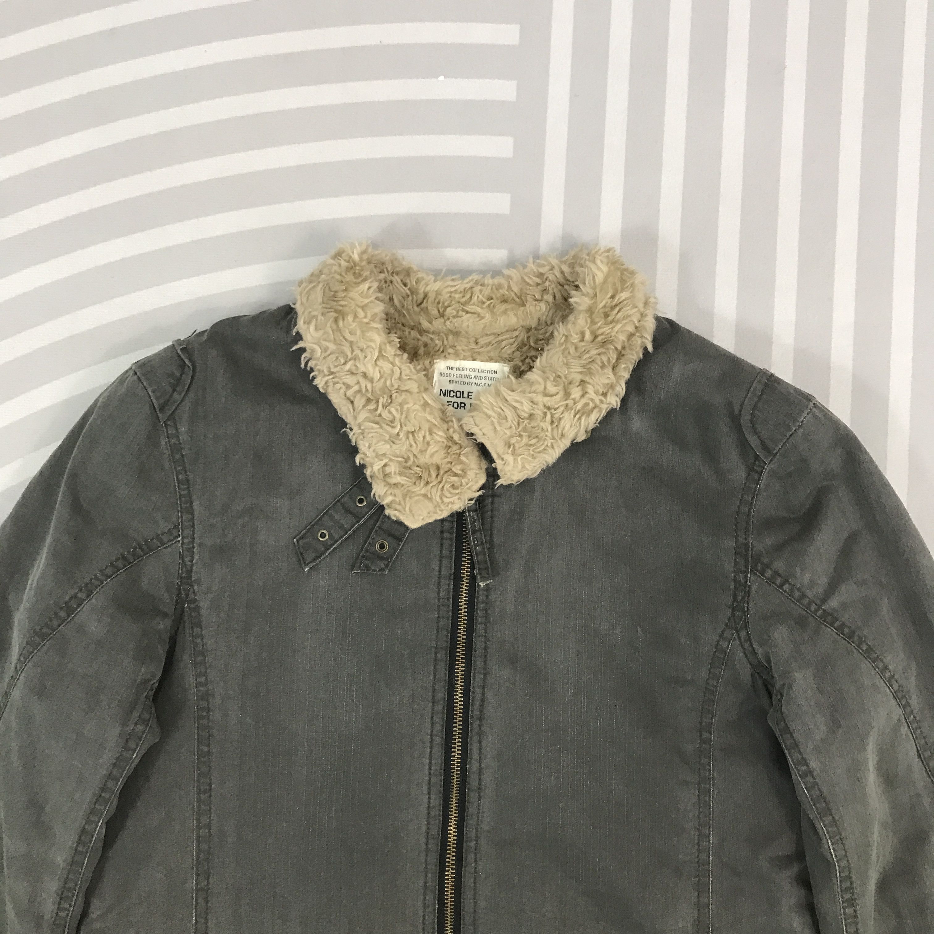 Japanese Brand × Nicole Club × Vintage Vintage Nicole Club For Men Fur Jacket Size US M / EU 48-50 / 2 - 3 Thumbnail