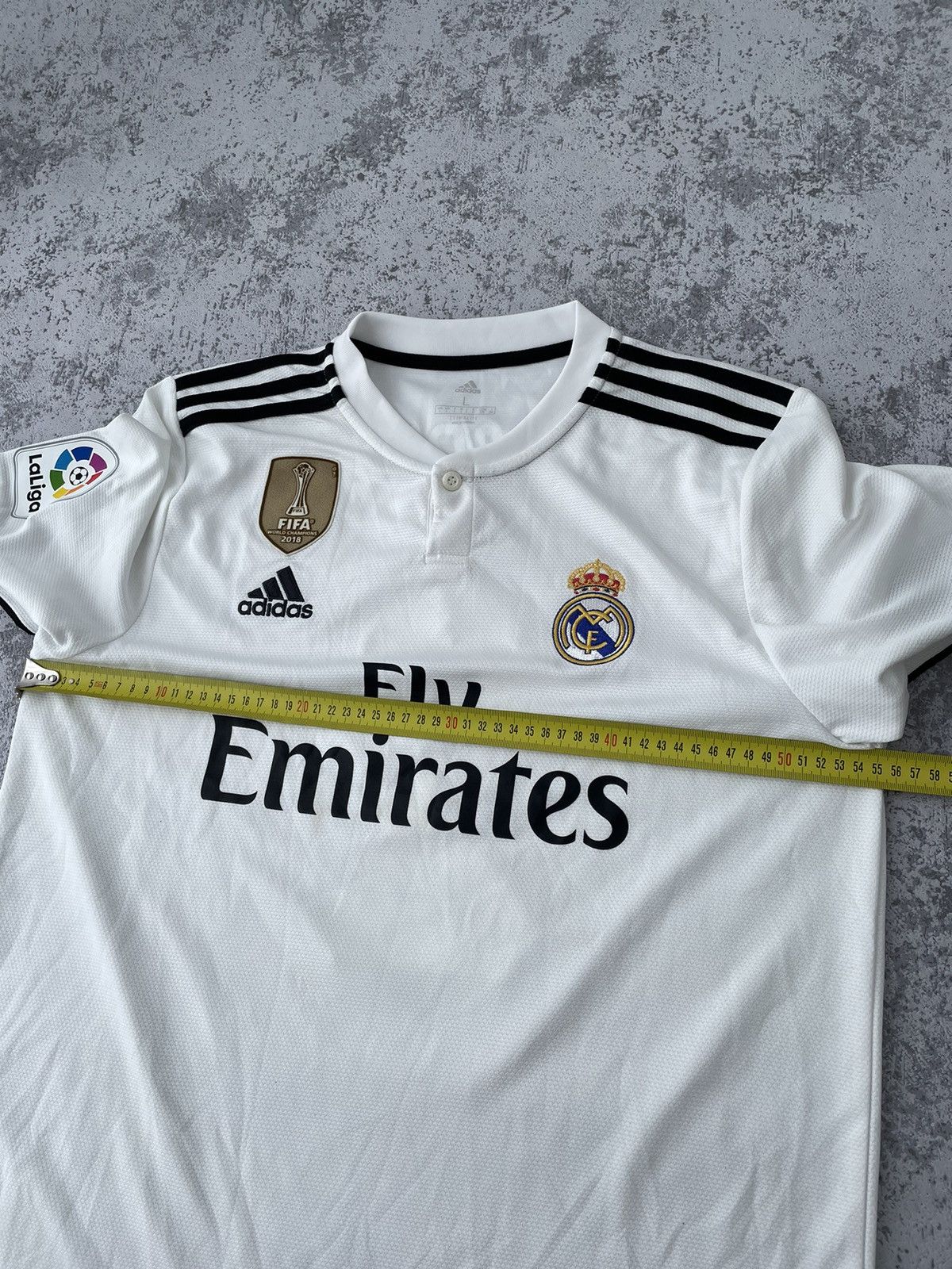 Adidas Real Madrid Adidas 2018/19 Fly Emirates Homme Jersey Size US L / EU 52-54 / 3 - 11 Thumbnail