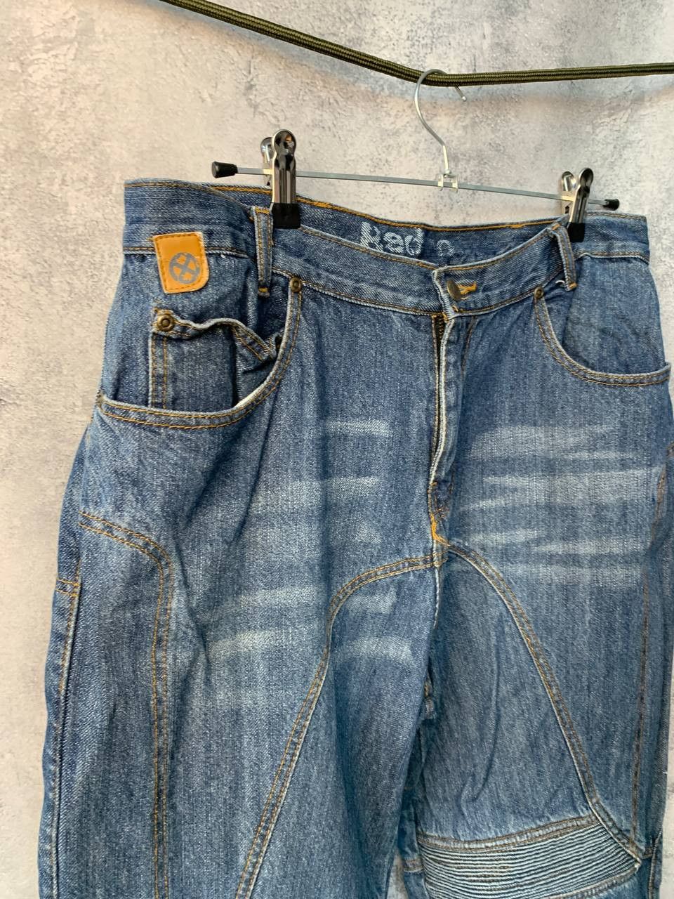 Japanese Brand Red Route London Made with Kevlar Denim Jeans Pants Size US 34 / EU 50 - 4 Thumbnail