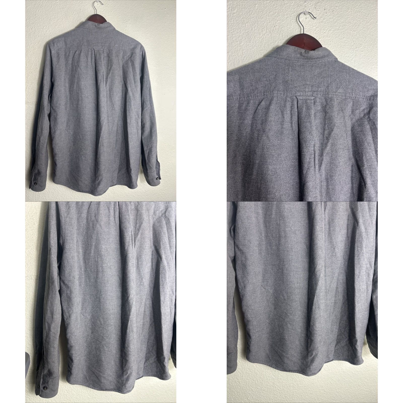 Eddie Bauer Eddie Bauer Shirt Mens M Gray Blue Long Sleeve Button Front Two Pocket Outdoor Size US M / EU 48-50 / 2 - 9 Thumbnail