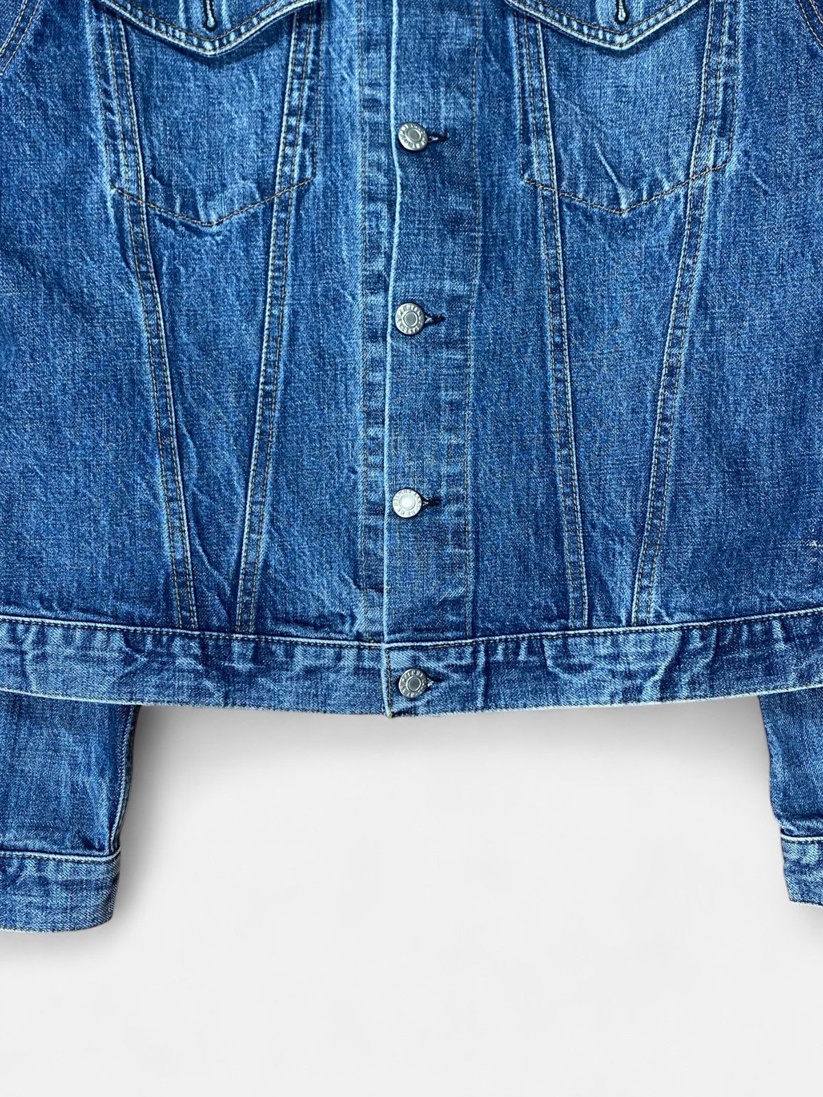 Helmut Lang Helmut Lang - Classic 2 Pockets Denim Jacket Size US M / EU 48-50 / 2 - 3 Thumbnail