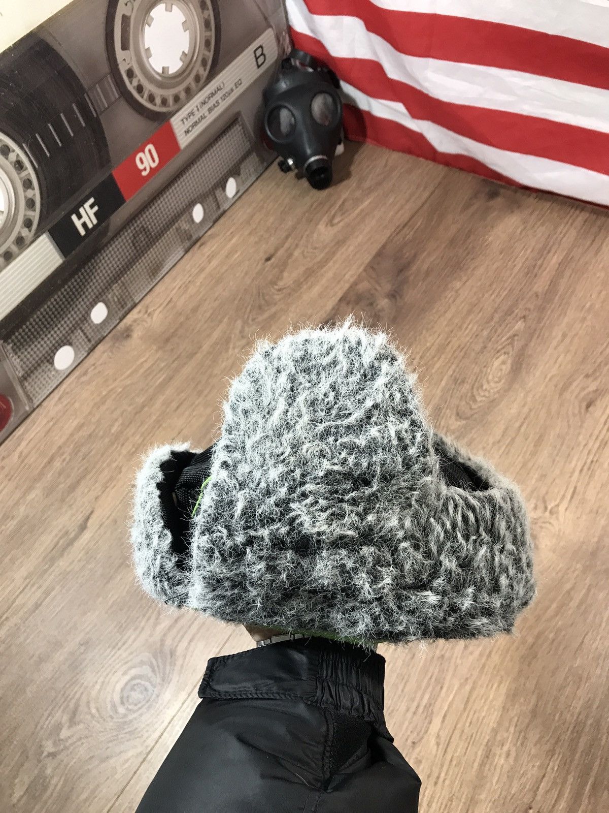 NASCAR × Vintage Vintage Snap On Ushanka Hat Size ONE SIZE - 6 Thumbnail