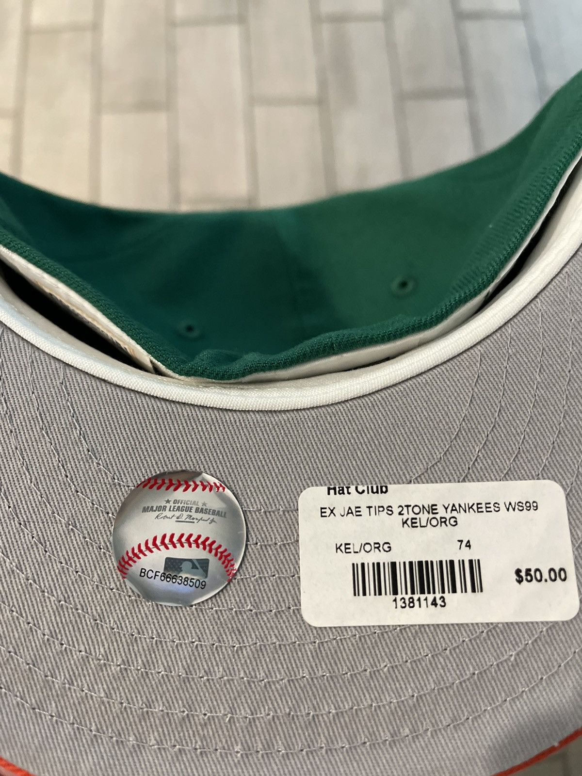 Hat Club × New Era New York Yankees Hat Club Jae Tips Collection Size ONE SIZE - 3 Thumbnail