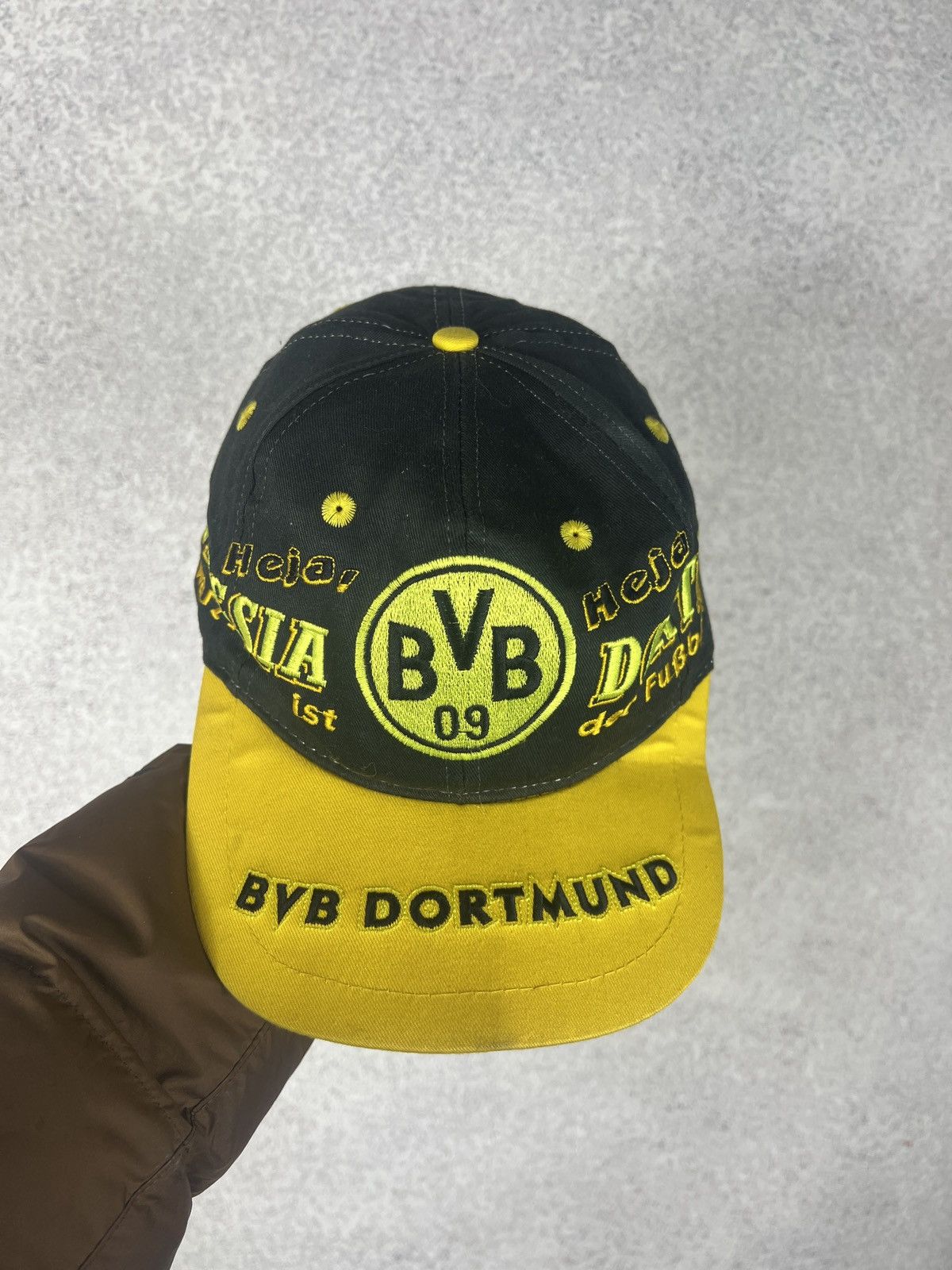 Vintage Vintage 90s Borussia Dortmund BVB 09 Soccer Football Cap Hat Size ONE SIZE - 2 Thumbnail