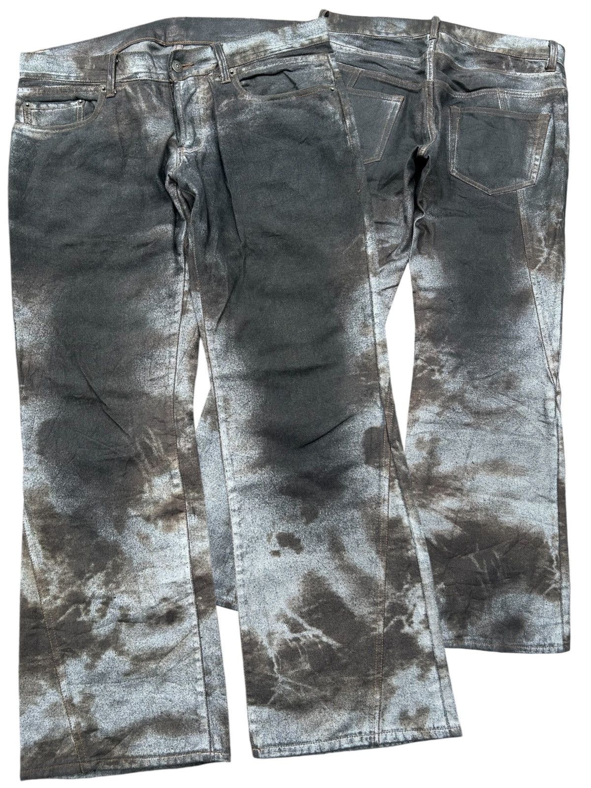 Other FLARE PPFM CUSTOM PERFORMANCE JAPANESE BRAND DENIM JEANS 🎌☠️ Size US 33 - 3 Thumbnail