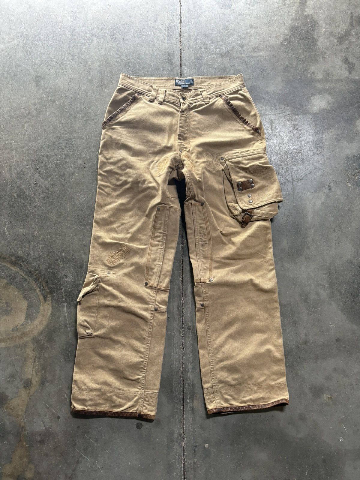 Polo Ralph Lauren Vintage Polo Heavy Cargo’s Size US 32 / EU 48 - 1 Thumbnail