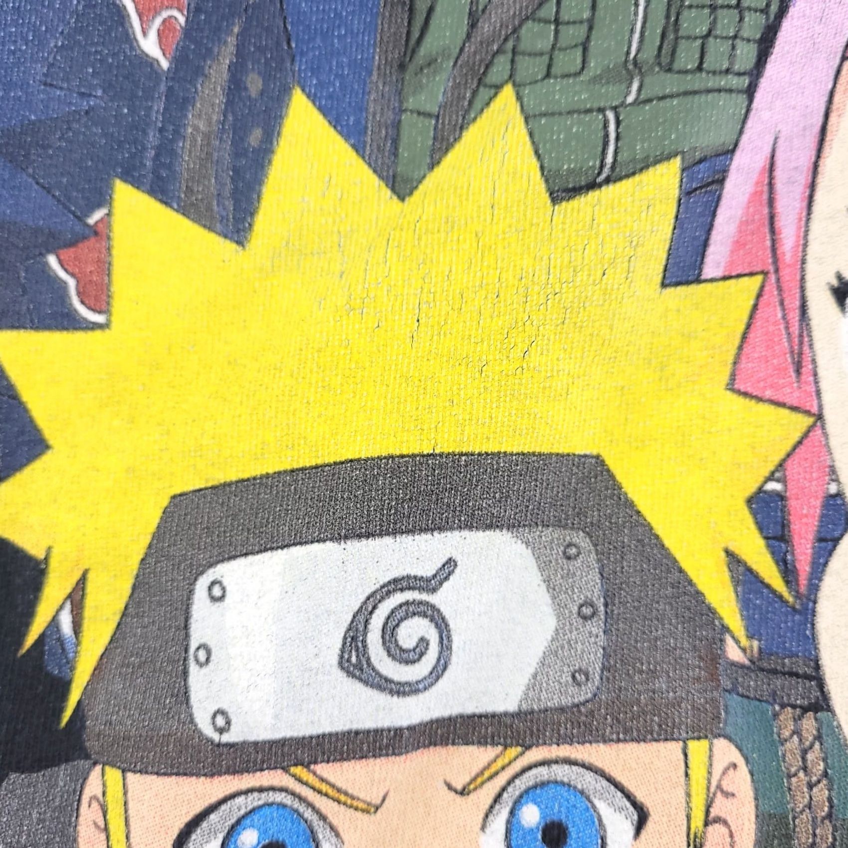 Vintage Naruto Shippuden Shirt Mens Small- Medium Tie Dye Graphic Cast Black Size US M / EU 48-50 / 2 - 3 Thumbnail