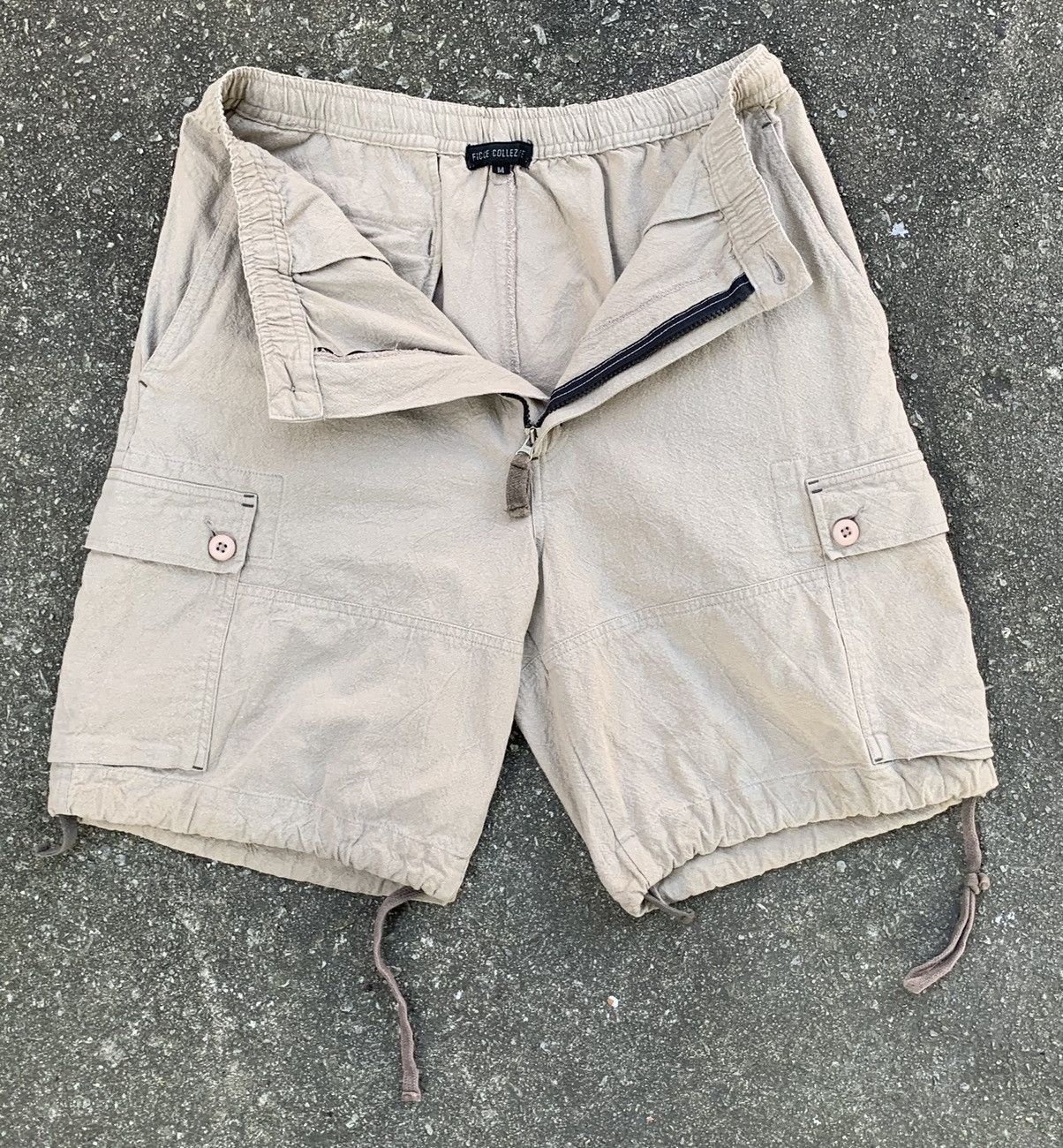 Yoshiyuki Konishi Ficce Collezione Cargo Short Pants Size US 30 / EU 46 - 14 Thumbnail