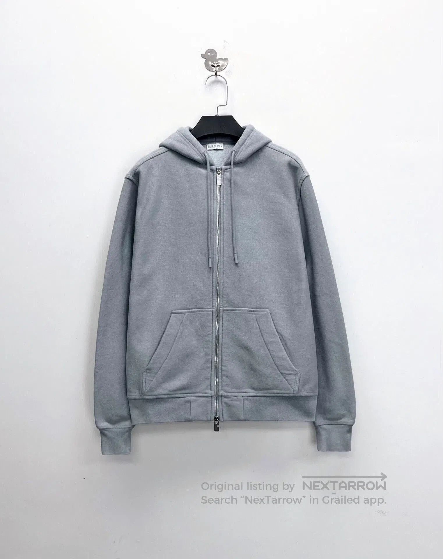 Burberry burberry gray zip hooded sweat jacket. Size US S / EU 44-46 / 1 - 1 Thumbnail