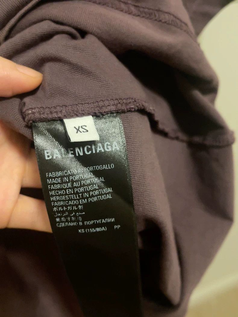Balenciaga Balenciaga Wheat T shirt grape purple Size US XS / EU 42 / 0 - 6 Thumbnail