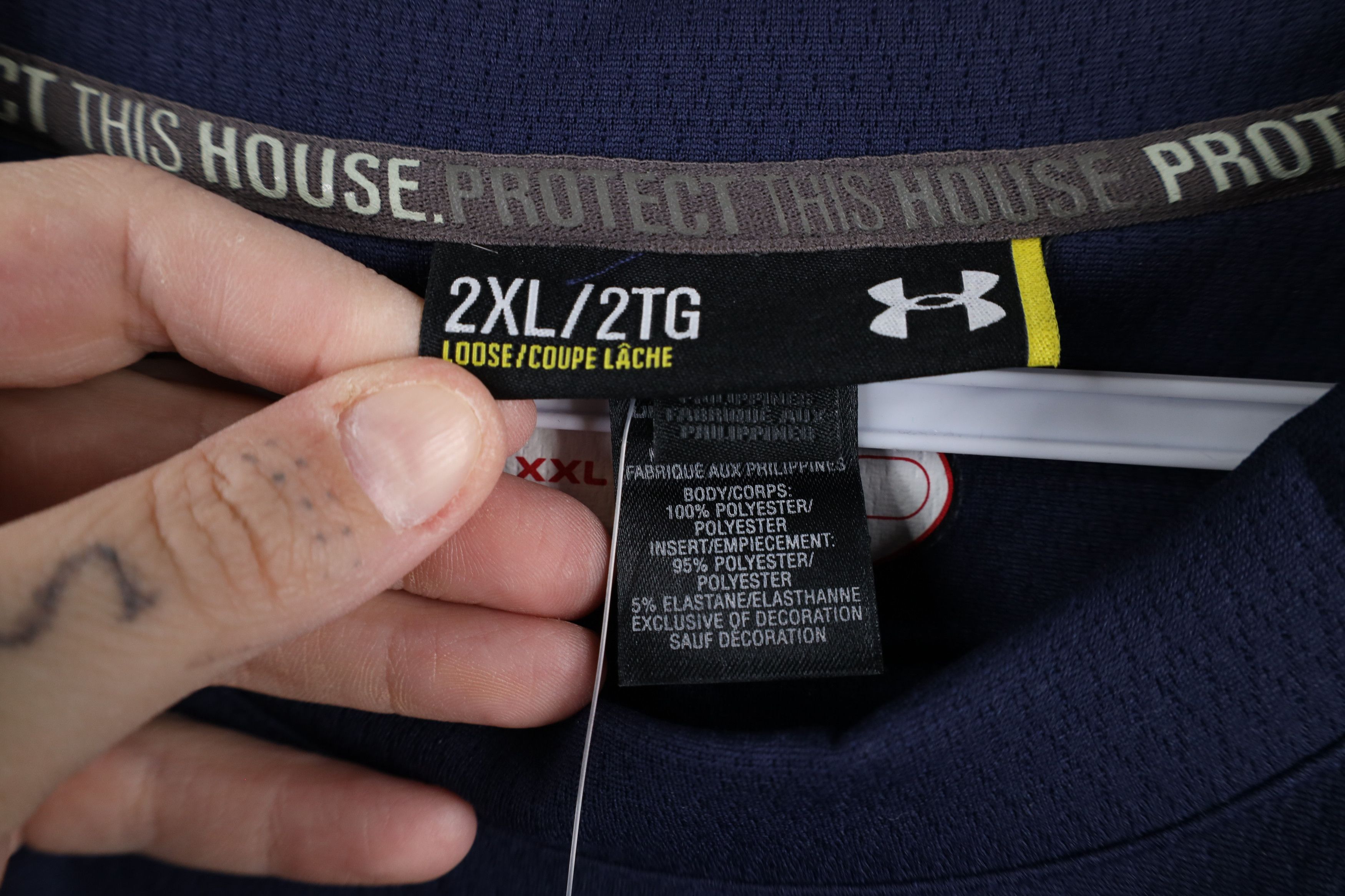Under Armour × Vintage New Under Armour University of Toledo Brushed Fleece Sweater Size US XXL / EU 58 / 5 - 8 Thumbnail