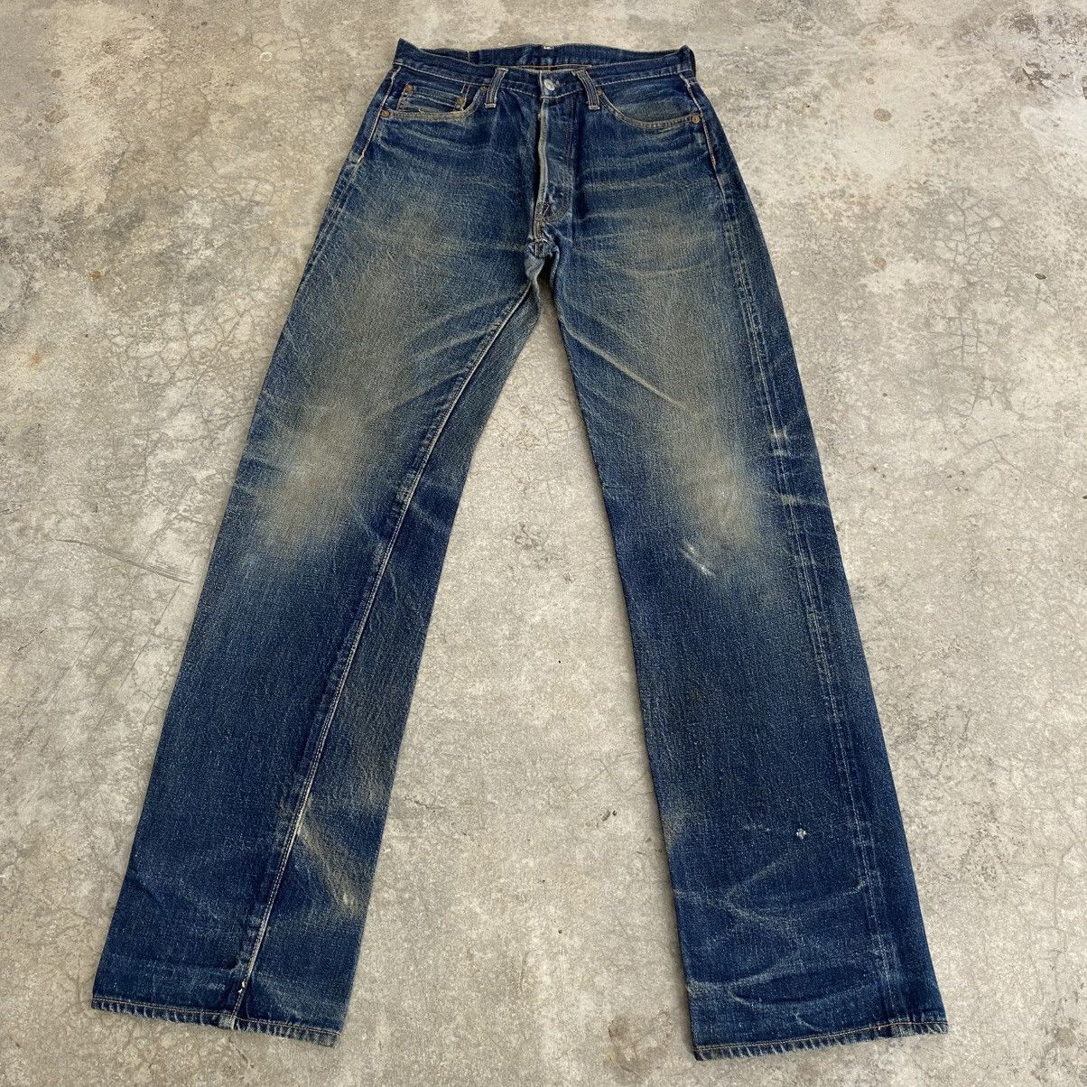 Denime Vintage 90’s Denime Japan Faded Blue Selvedge Jeans Size US 29 - 3 Thumbnail