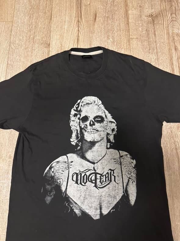 No Fear No Fear Marilyn Monroe Graphic T-Shirt 🖤🔥 Size US M / EU 48-50 / 2 - 6 Thumbnail