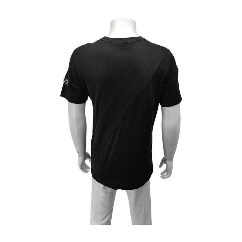 Louis Vuitton Black Cotton Short Sleeve T-Shirt 0089