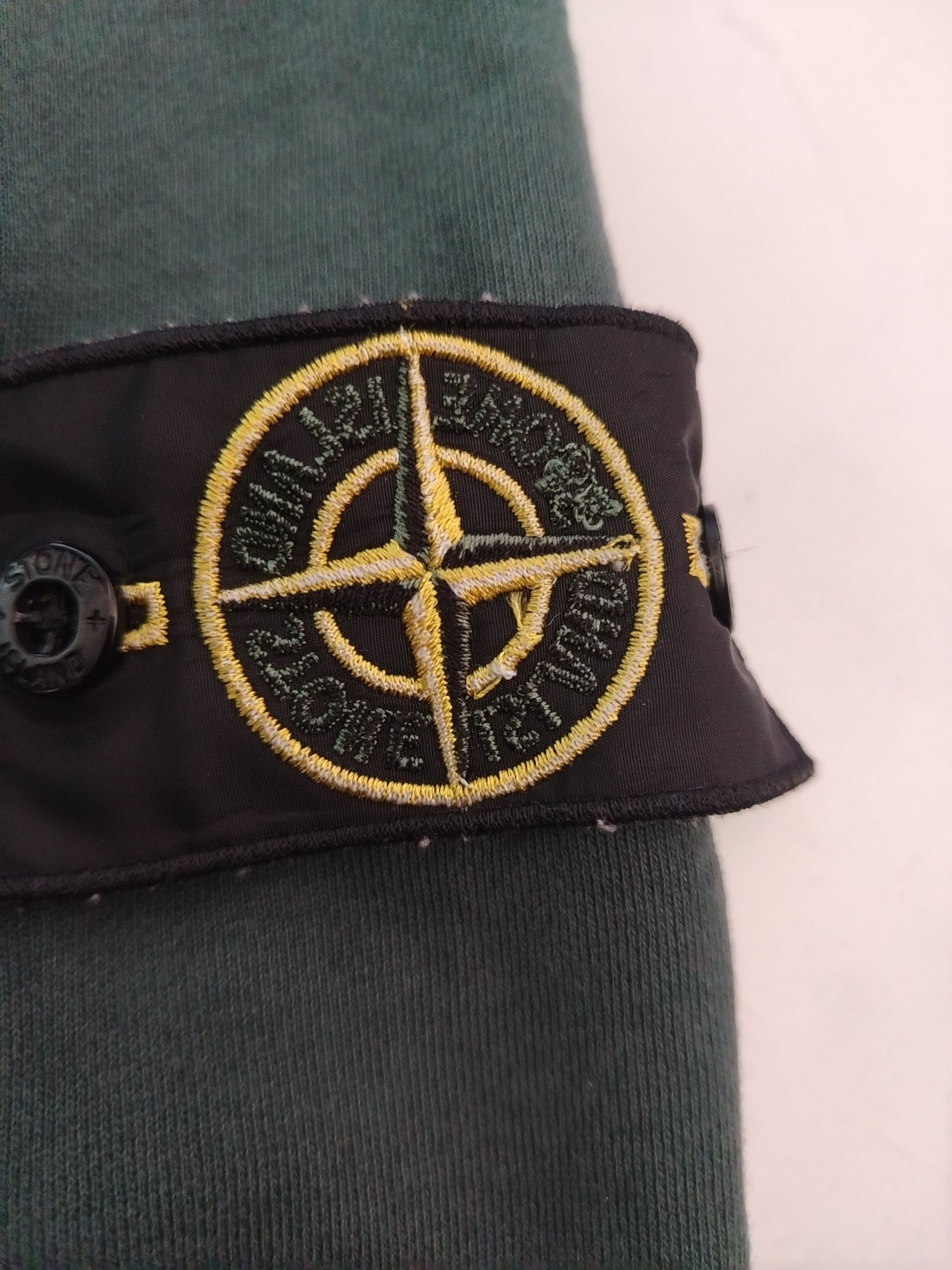 Stone Island Garment Dyed Crewneck Sweatshirt (Olive) Description Size US XL / EU 56 / 4 - 12 Thumbnail
