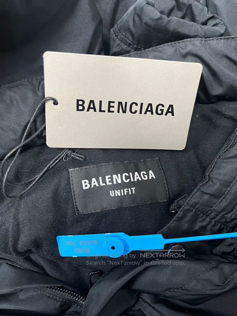 Balenciaga Balenciaga Letter Pattern Loose Collar Long Sleeve Logo Ja Size US XS / EU 42 / 0 - 4 Thumbnail