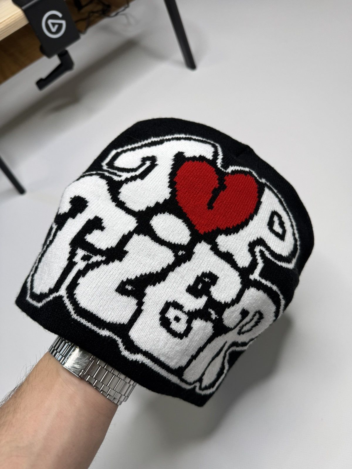 Vintage Top tier beanie hat swag streetwear skater sk8 drip 00s y2k Size ONE SIZE - 2 Thumbnail