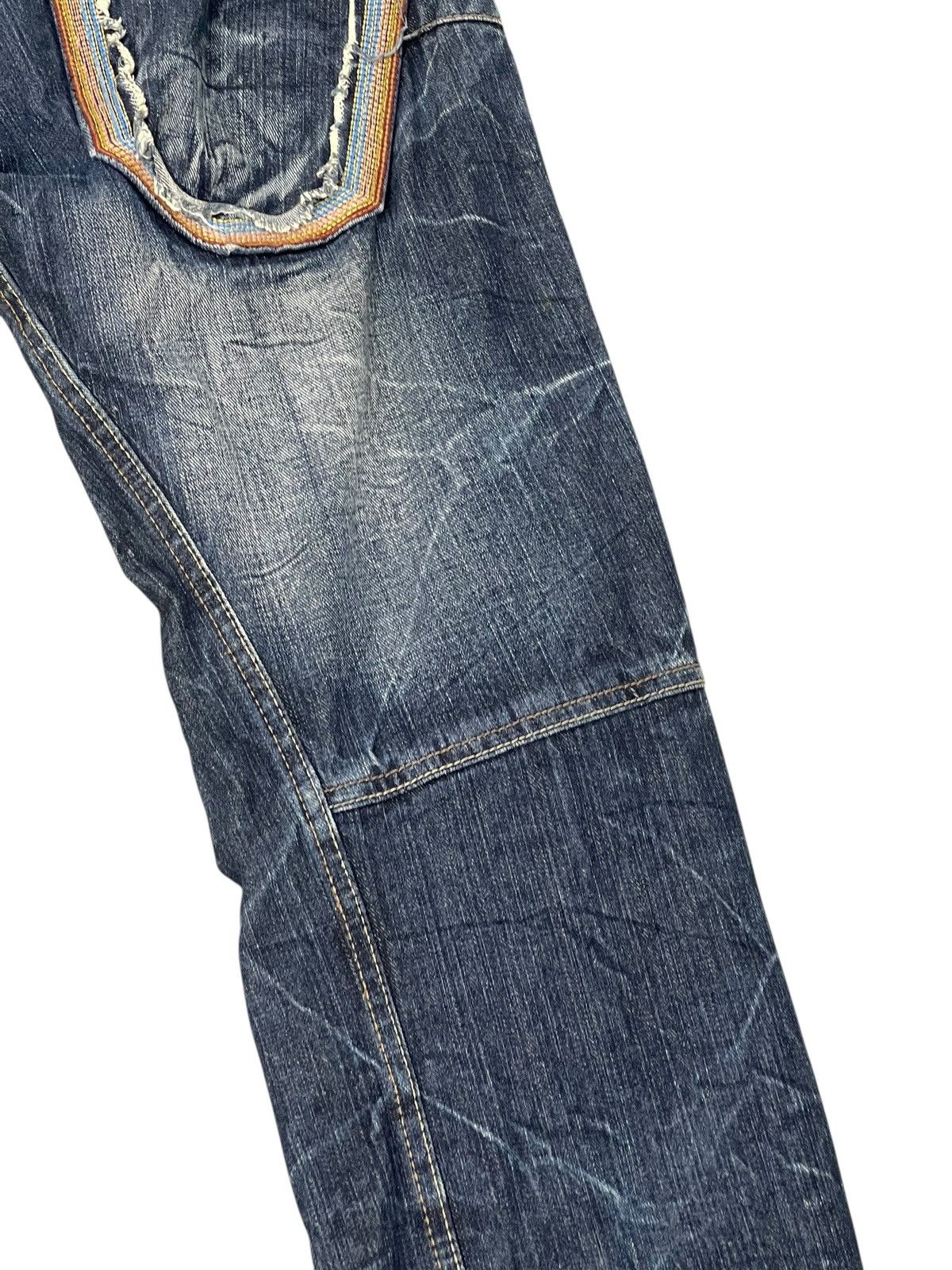 Japanese Brand Double Waist Jeans Dominate Dior Chrome hearts erd 2🟦7 Size US 32 / EU 48 - 4 Thumbnail