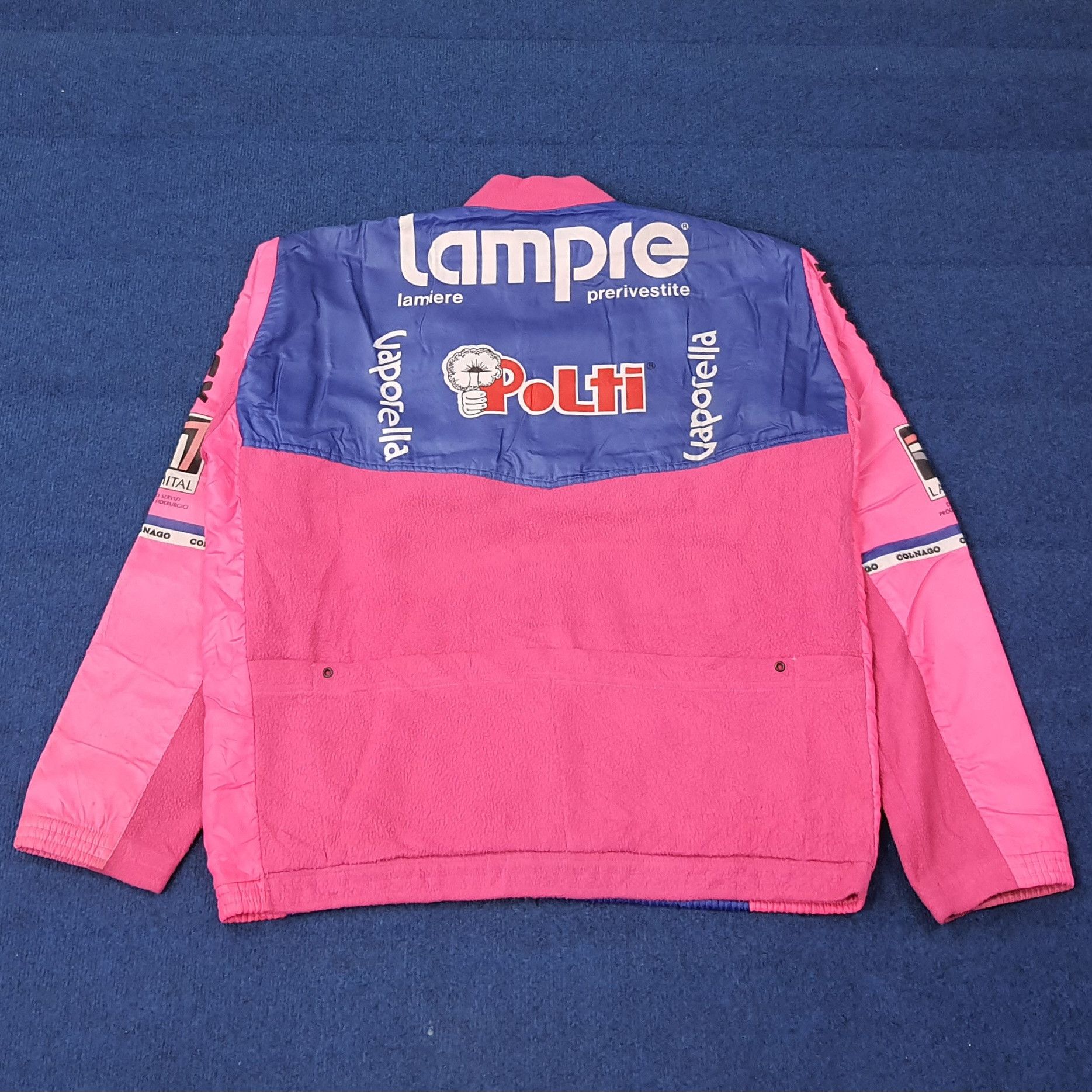 Gear for Sports Vintage 90s Santini Lempre-Polti Cycling Thermal C263N13 Size US XL / EU 56 / 4 - 5 Thumbnail