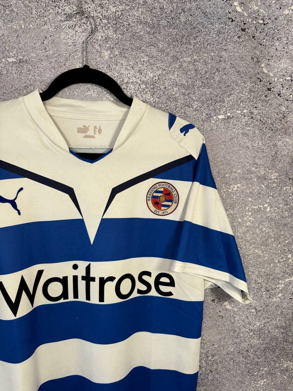 Puma Vintage Reading 2009/10 Puma Soccer Jersey Medium Size US M / EU 48-50 / 2 - 2 Thumbnail