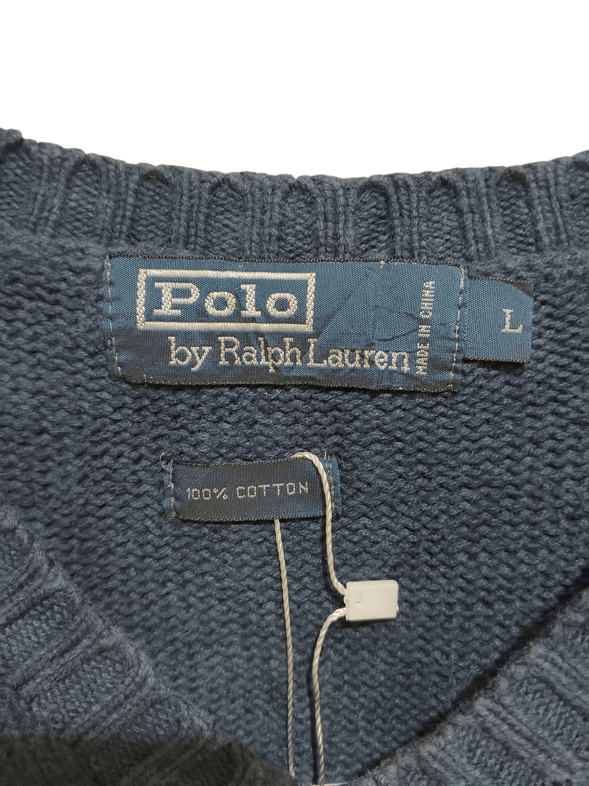 Polo Ralph Lauren Vintage Polo Ralph Lauren Knit Vest Size US L / EU 52-54 / 3 - 3 Thumbnail