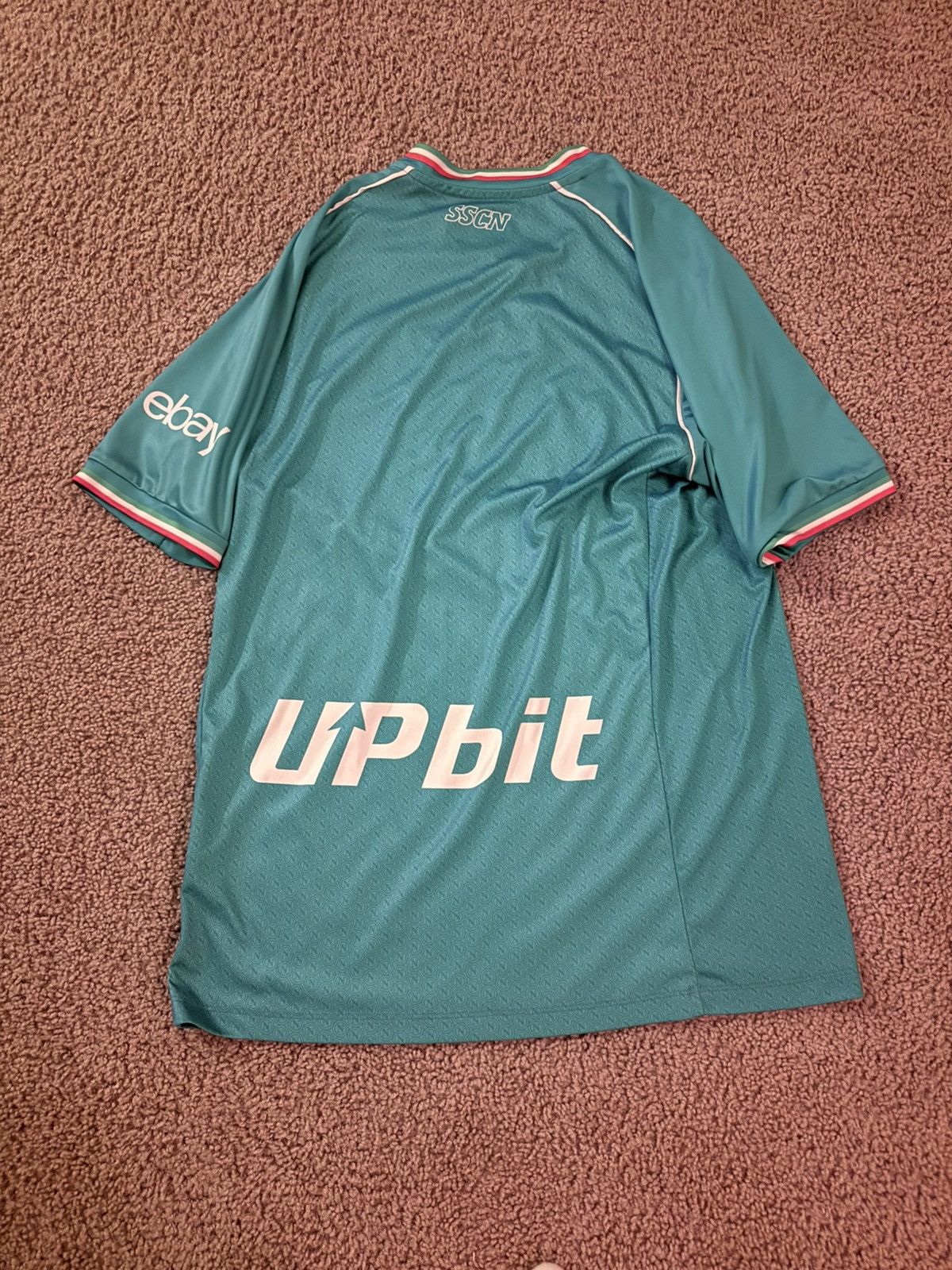 Other Emporio Armani Men's Home Jersey SSC Napoli EA7 Size US M / EU 48-50 / 2 - 3 Thumbnail