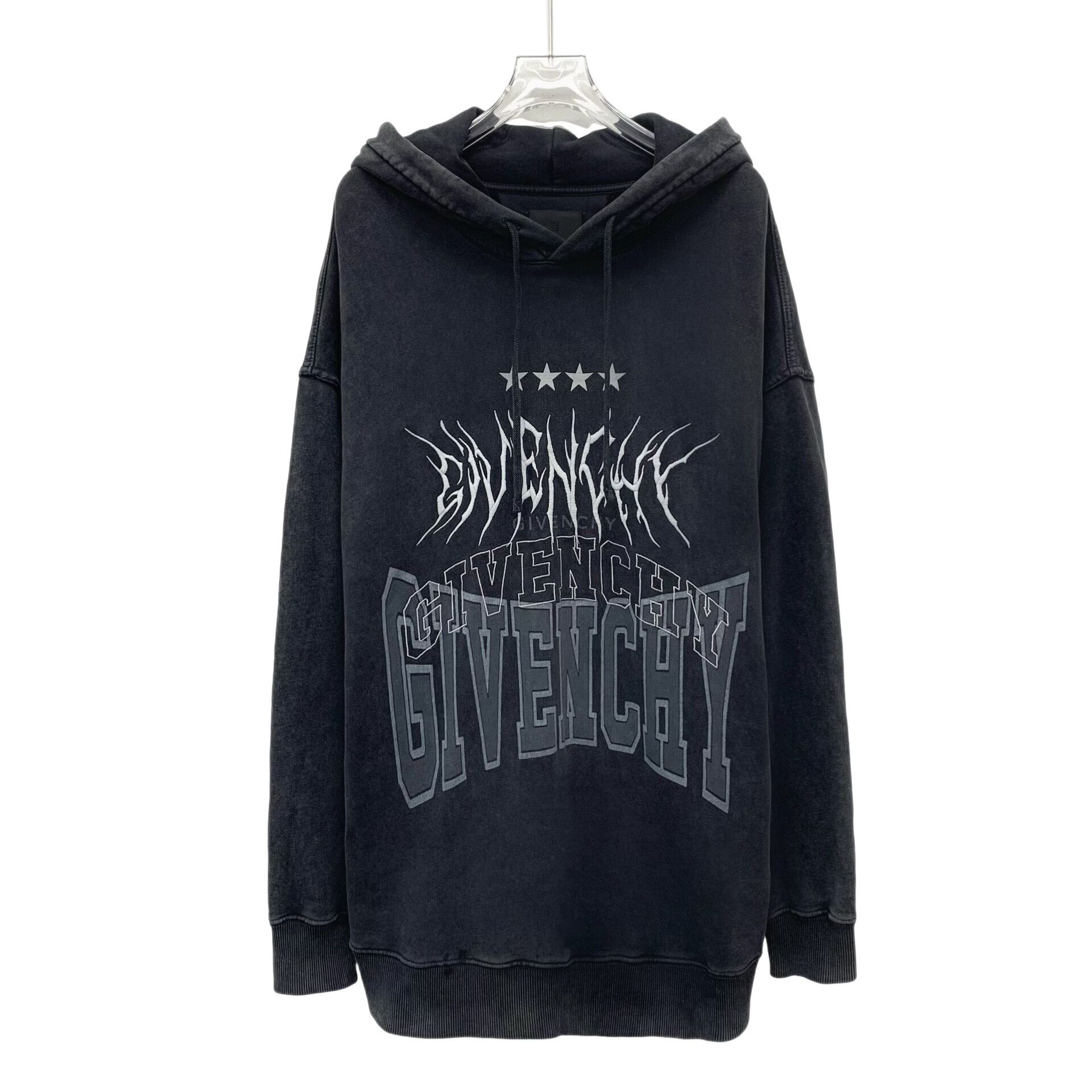 Givenchy Givenchy Faded Logo Graphic Hoodie S Size US S / EU 44-46 / 1 - 1 Thumbnail