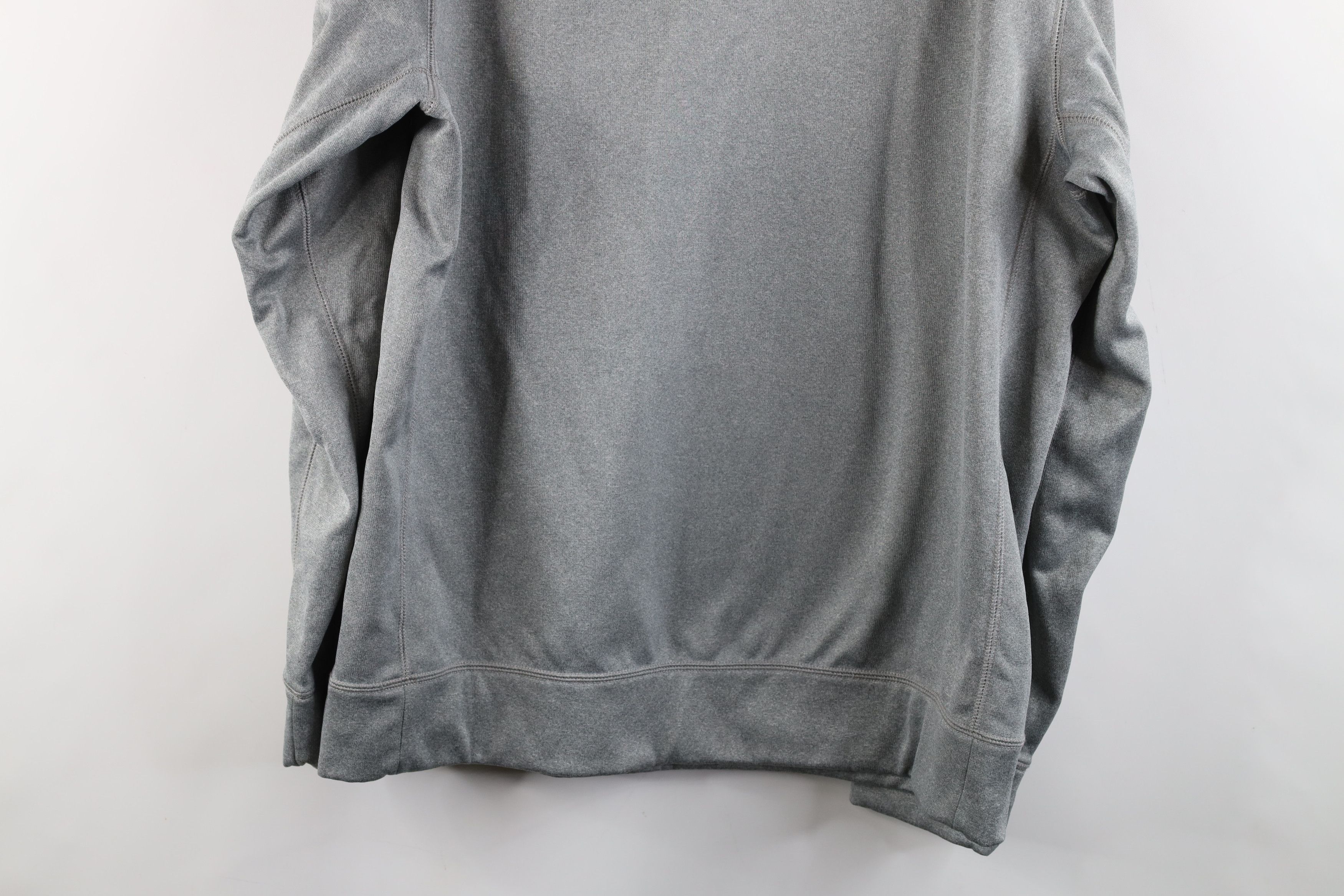 Nike × Vintage Nike Therma Fit Ohio State University Football Hoodie Gray Size US L / EU 52-54 / 3 - 14 Thumbnail