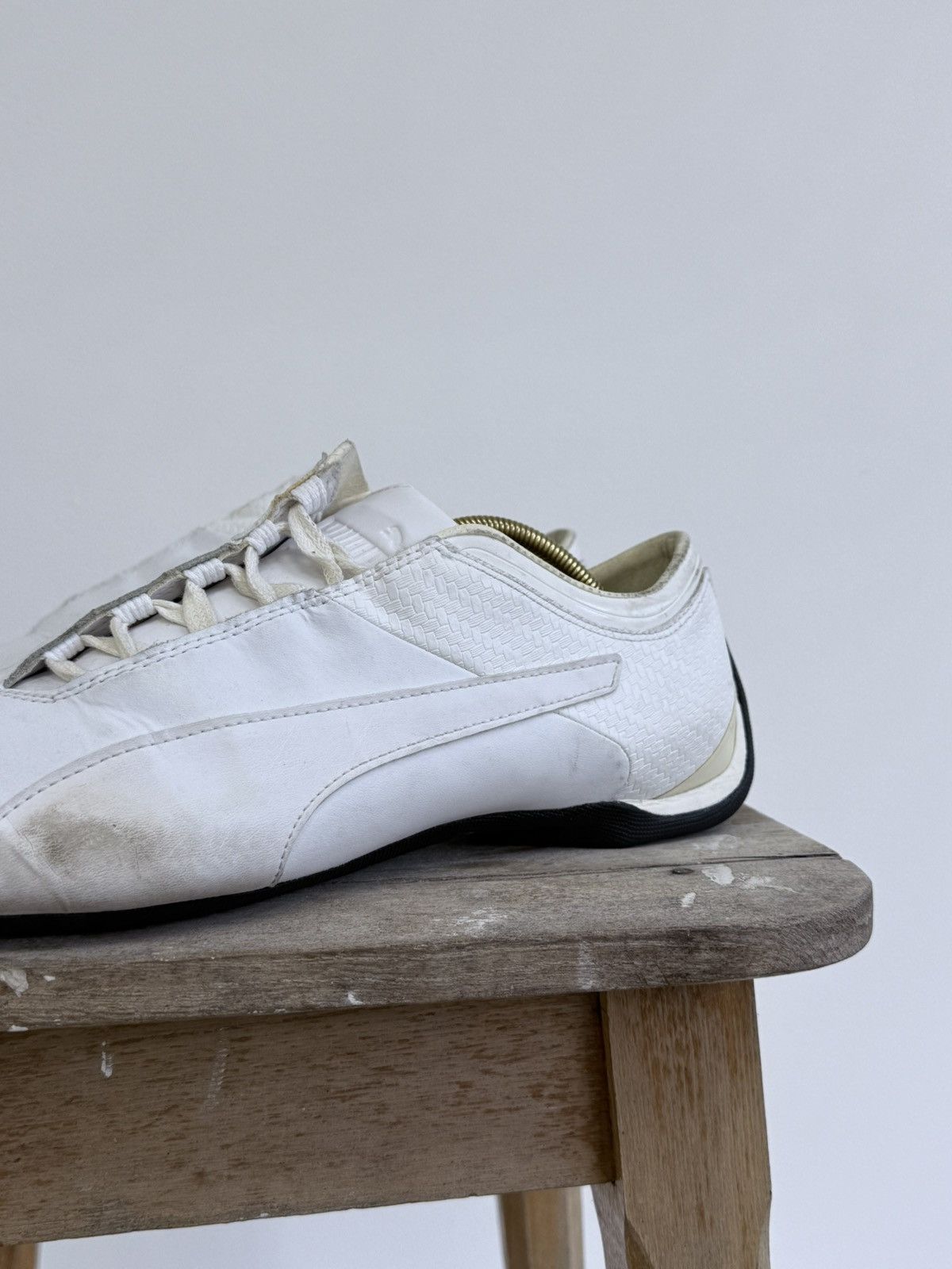 Puma Archive 00s Puma Future Cat White leather Sneakers Size US 11 / EU 44 - 4 Thumbnail