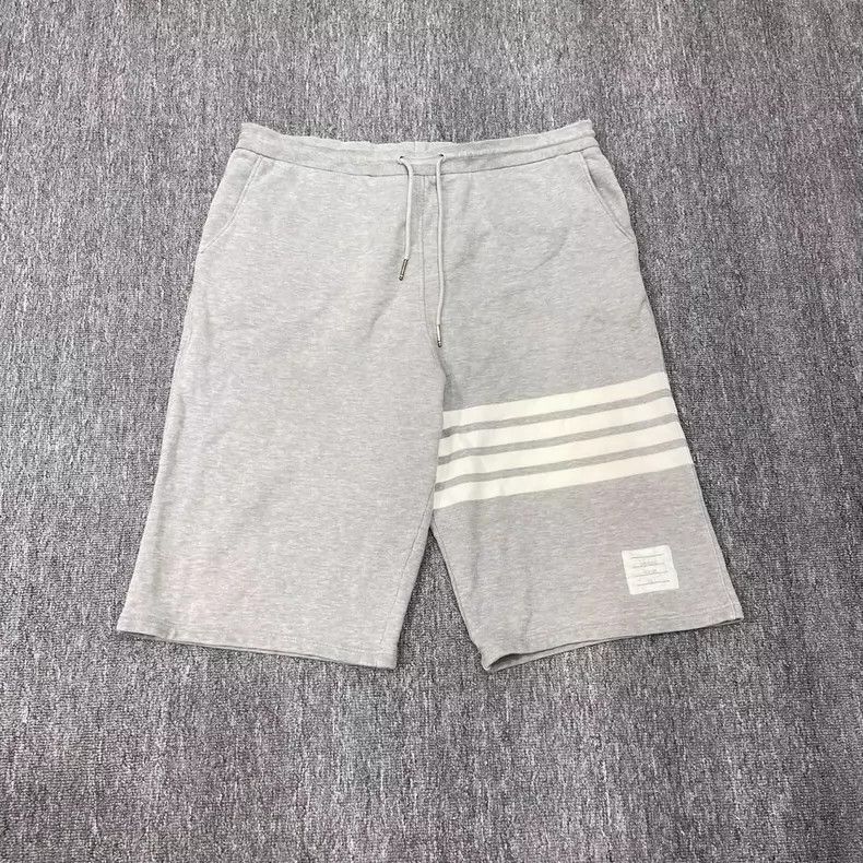 Thom Browne Thom Browne TB Gray Sweat Shorts 5 - dmc Size US 34 / EU 50 - 1 Thumbnail