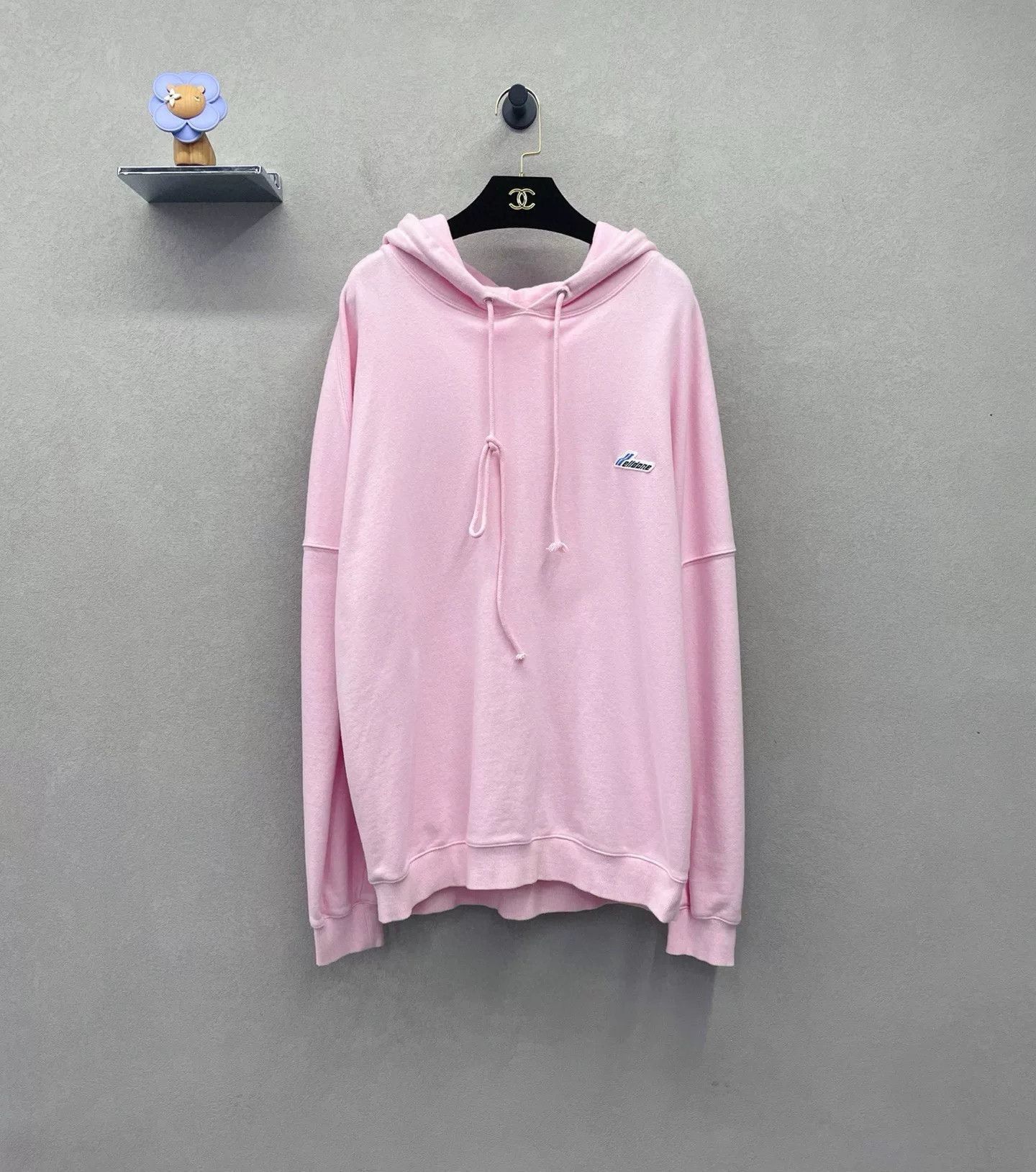 WE11DONE Welldone Logo Embroidered Hoodie Size S / US 4 / IT 40 - 1 Thumbnail