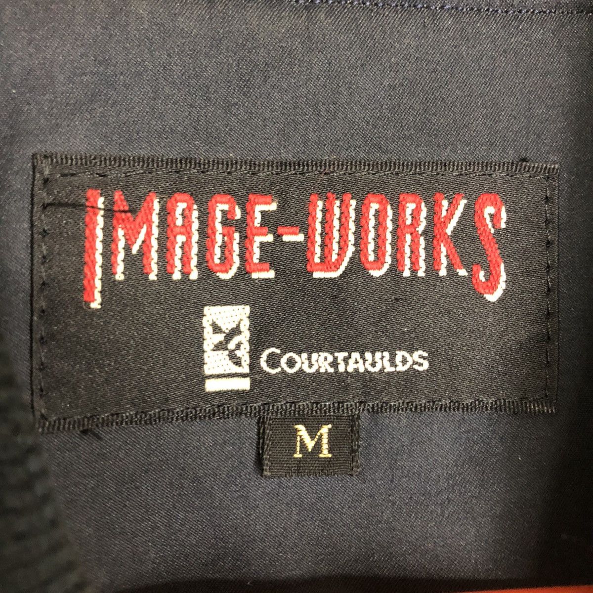 Malcolm McLaren × Vintage Vintage F-1 Racing Courtaulds Bomber Jacket Size M Size US M / EU 48-50 / 2 - 8 Thumbnail