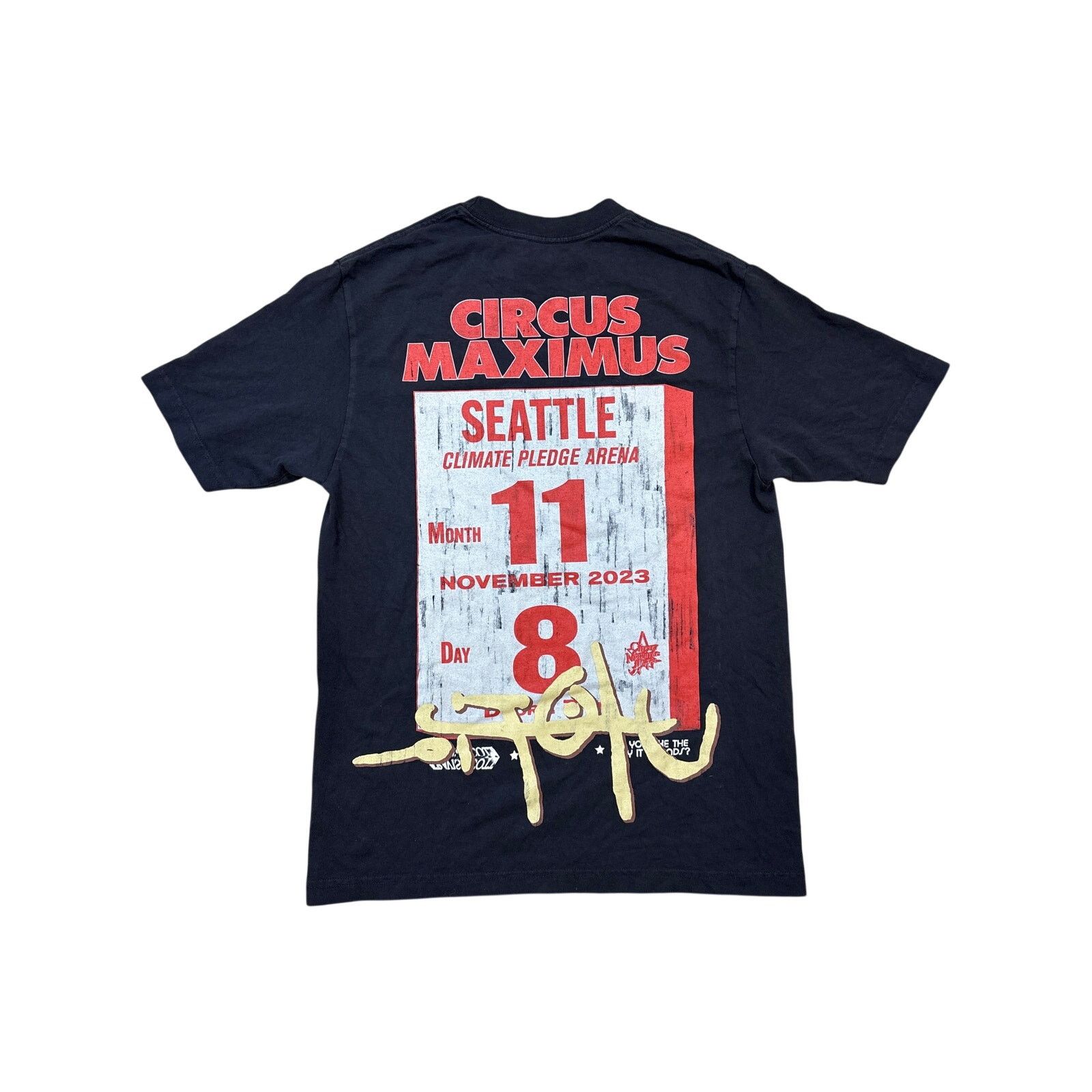 Travis Scott Travis Scott Corcus Maximus Tour shirt Seattle 11/8/2023 M Size US M / EU 48-50 / 2 - 4 Thumbnail
