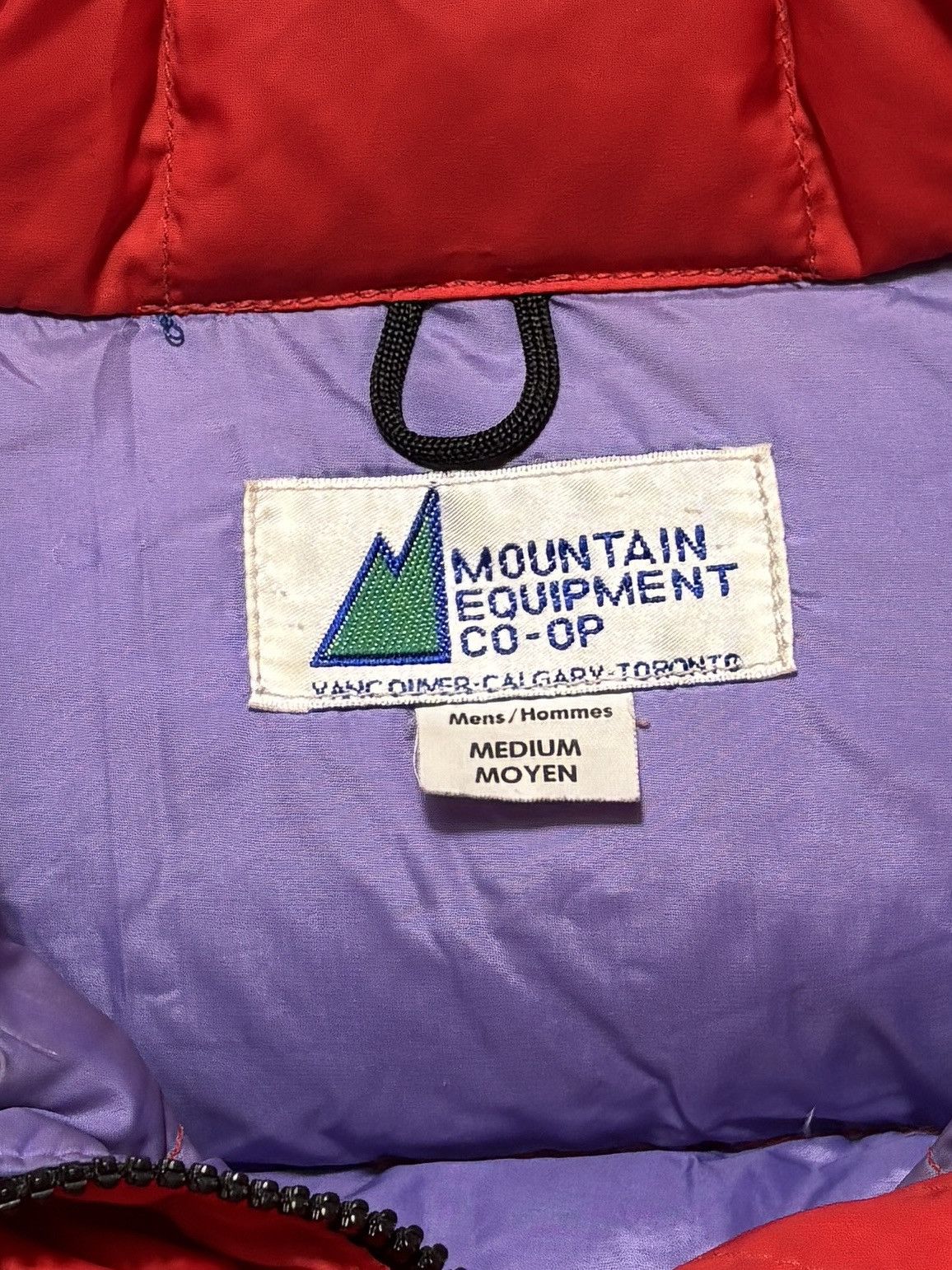 Mountain Equipment Company 1990s Vintage MEC Puffer Vest Goose Down Fill Jacket Co-op Size US M / EU 48-50 / 2 - 6 Thumbnail
