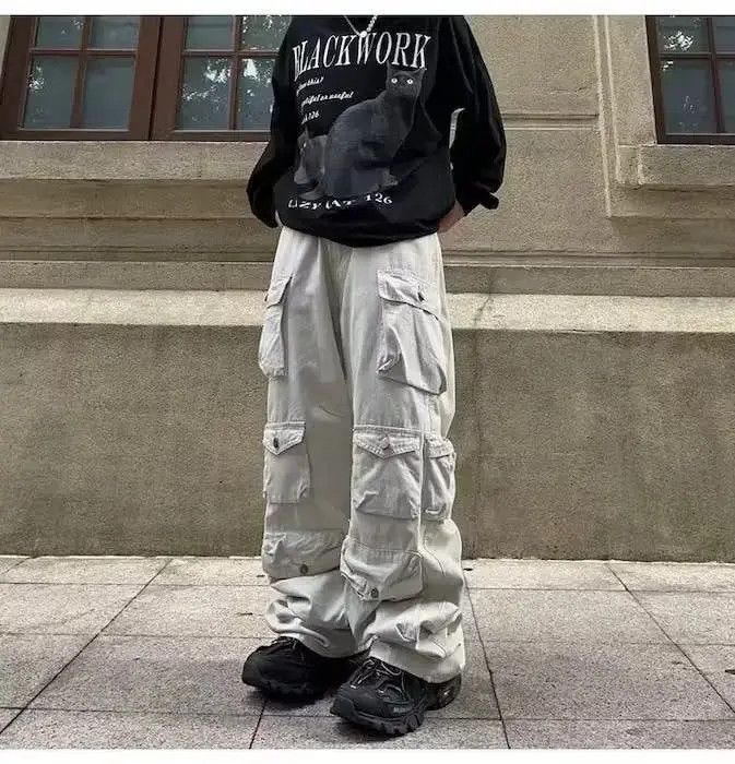 Japanese Brand Multi-pocket Cargo Pant Size US 32 / EU 48 - 1 Thumbnail