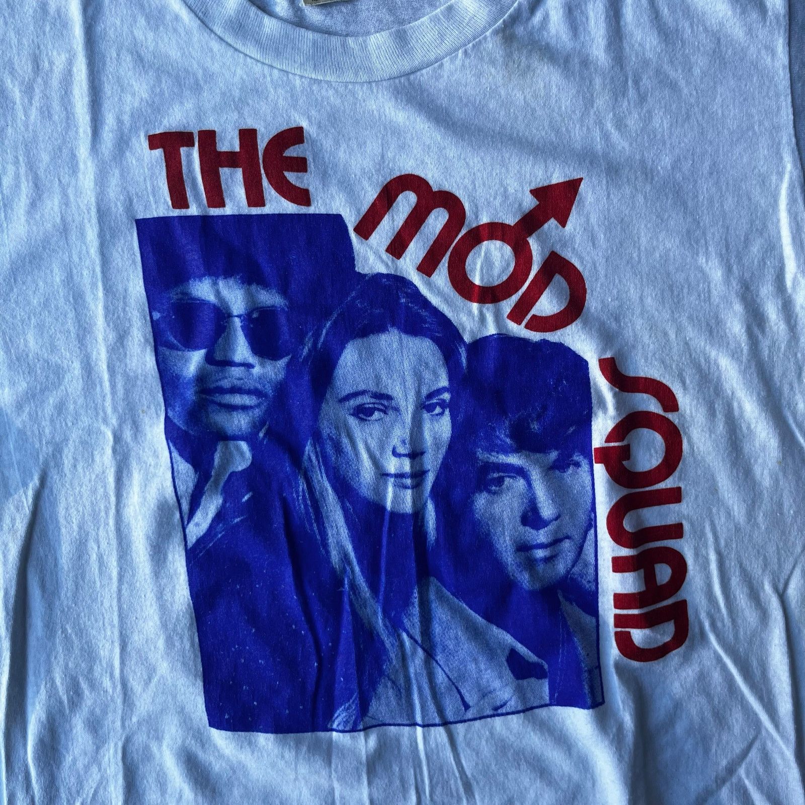 Vintage VINTAGE THE MOD SQUAD SHIRT TV SHOW PROMO TEE LARGE 80S Size US XL / EU 56 / 4 - 3 Thumbnail