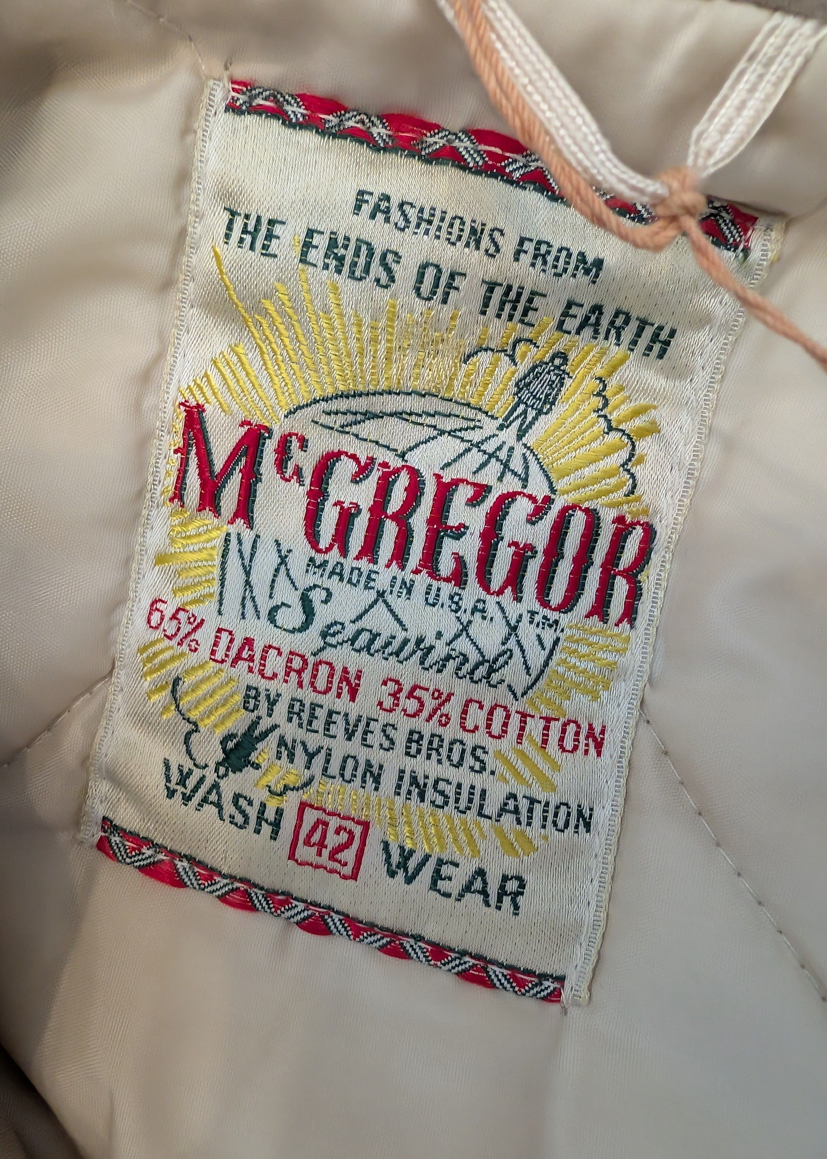 McGregor VTG DEADSTOCK McGregor Nordic Stadium Parka Made in USA Size US L / EU 52-54 / 3 - 3 Thumbnail