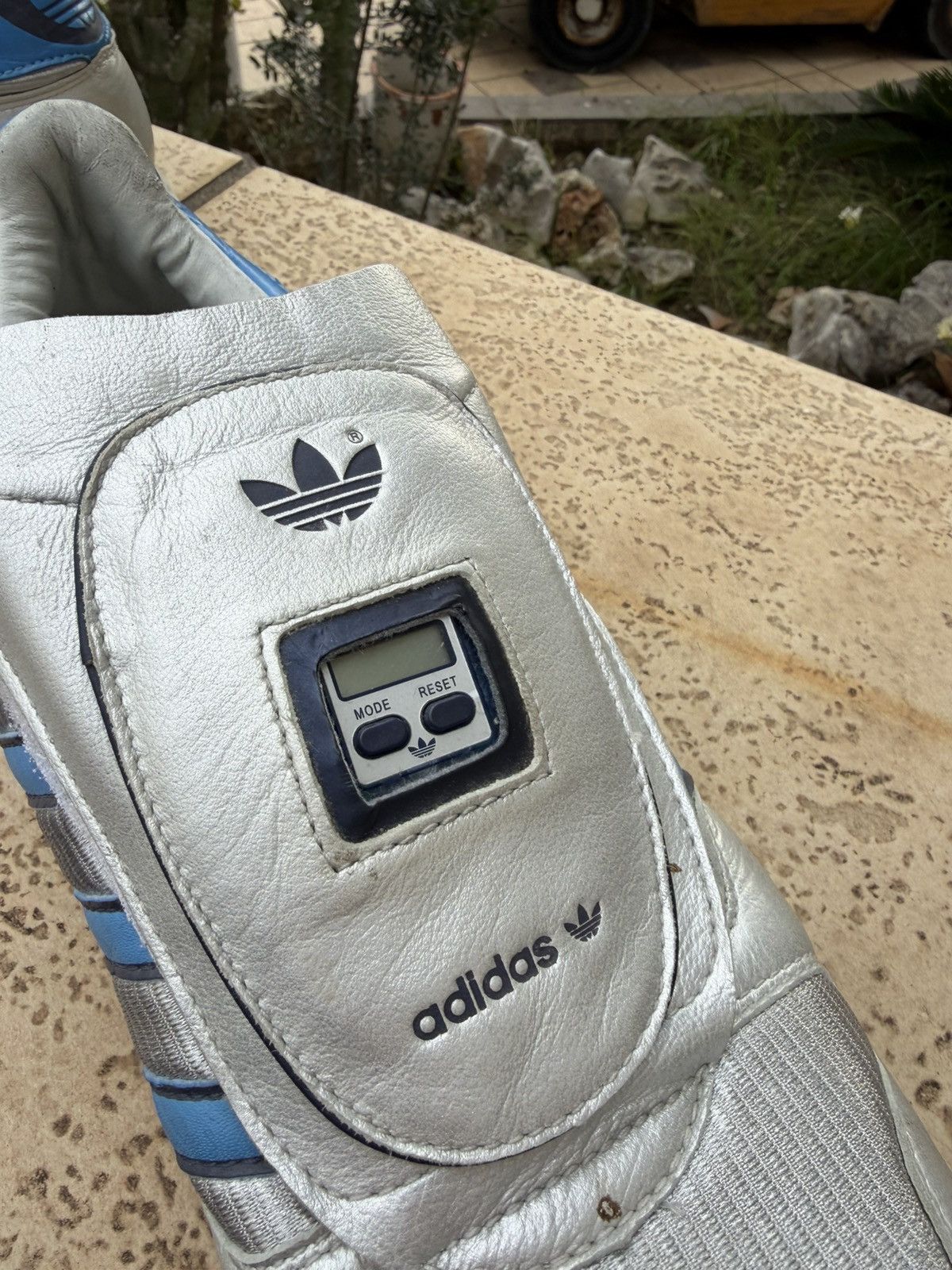 Adidas Adidas Micropacer Metallic Silver Shoes 2005 Vintage Size US 11.5 / EU 44-45 - 7 Thumbnail
