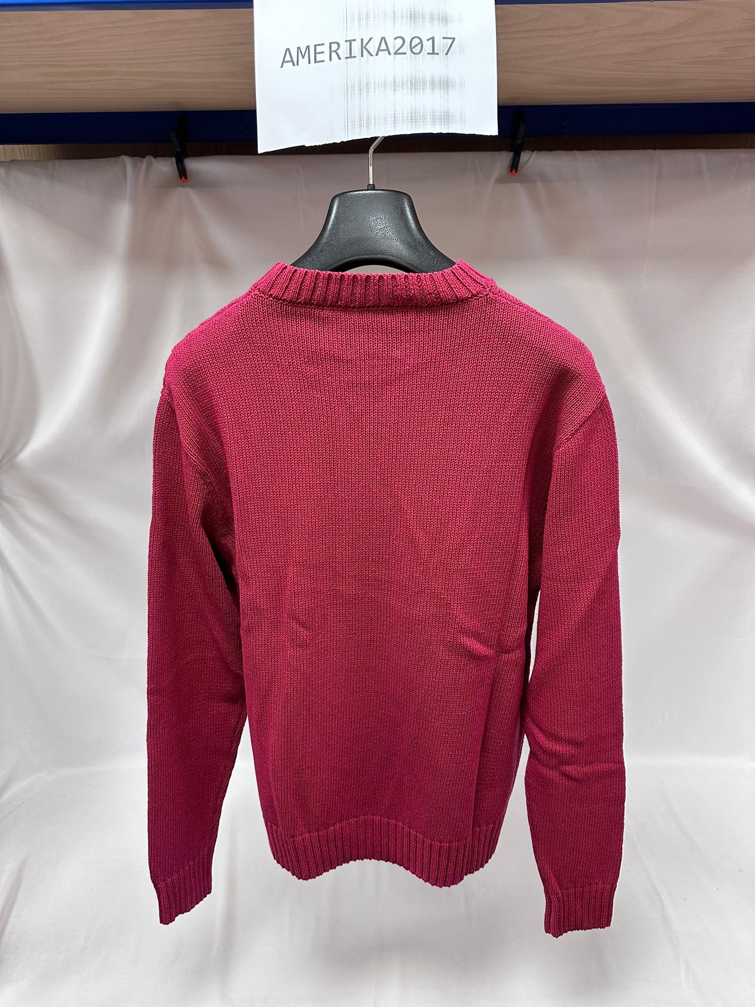 Sky High Farm Workwear Recycled Cotton Intarsio Sweater Size US XL / EU 56 / 4 - 2 Thumbnail
