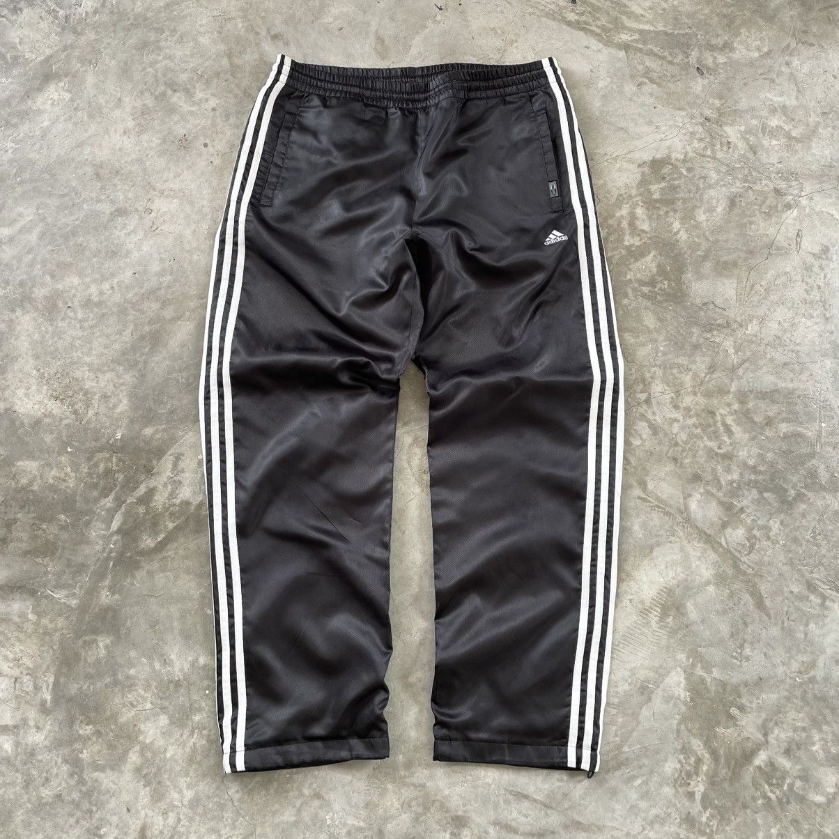 Adidas × Vintage 🔴 Vintage Y2K Adidas Baggy Sweatpants Trackpants 🔴 Size US 34 / EU 50 - 3 Thumbnail