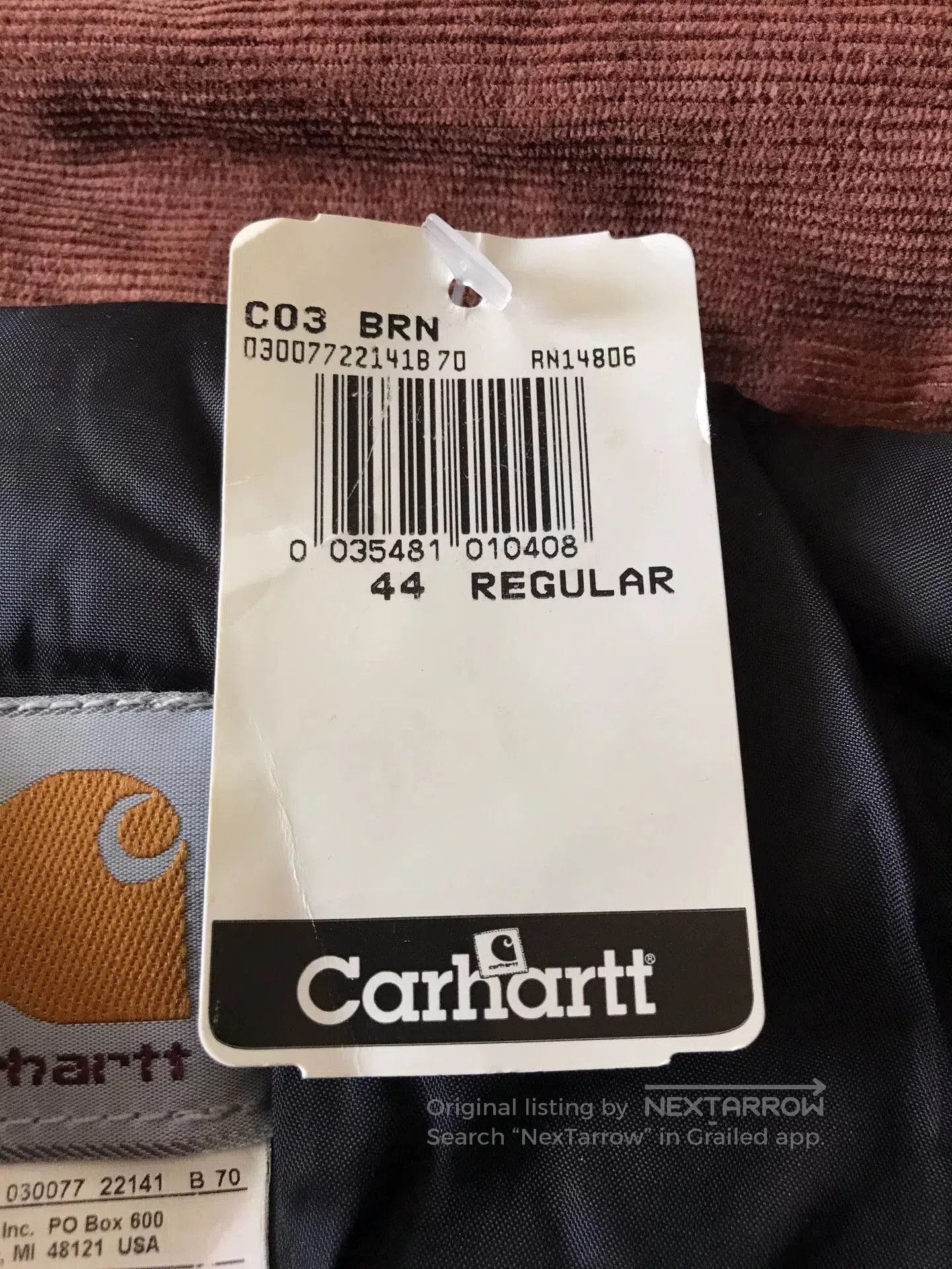 Carhartt Carhartt C03 Vintage Brown Work Jacket. Size US S / EU 44-46 / 1 - 8 Thumbnail