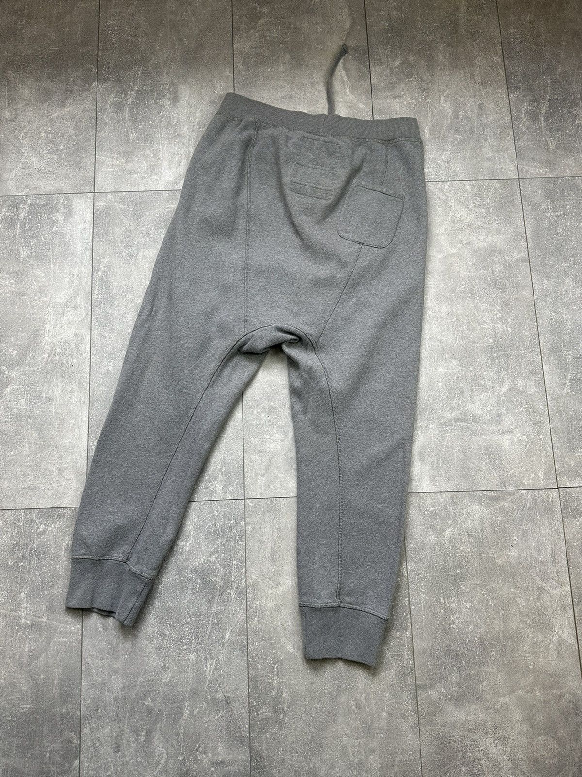 Allsaints Allsaints Japanese Grey Oversized Cotton Pants Size US 29 - 9 Thumbnail
