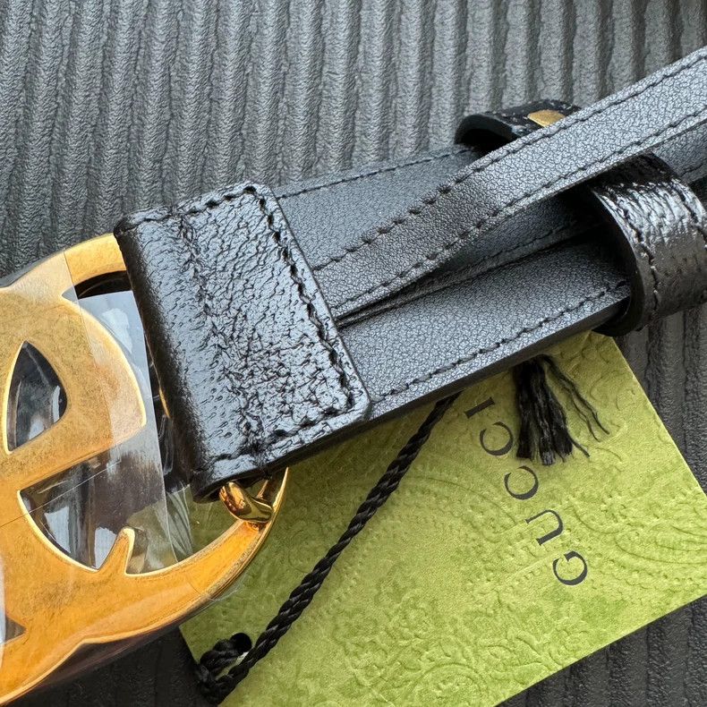 Gucci Gucci Size90 Printed belt Size ONE SIZE - 5 Thumbnail