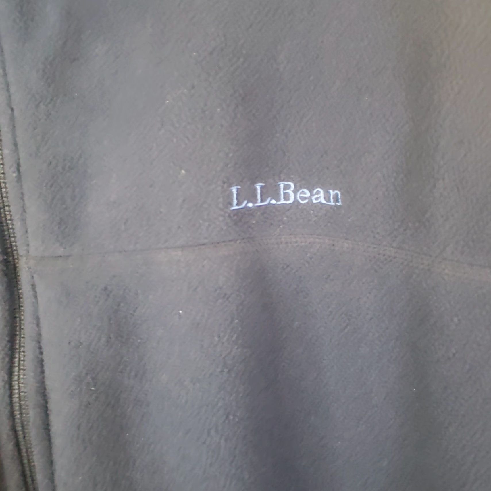 Vintage L.L. Bean Jacket Mens 2XL Blue Fleece Full Zip Polartec Mid-Length Windbreaker Pockets Size US XXL / EU 58 / 5 - 4 Thumbnail