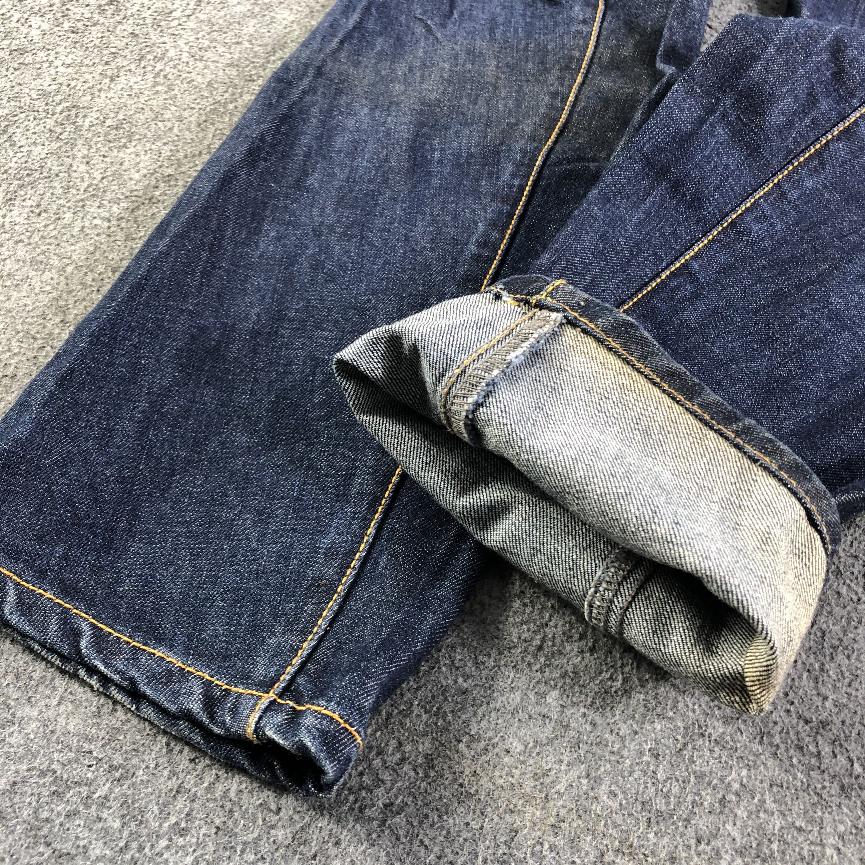 Japanese Brand × Vintage Bit Blue Jeans Crotch Denim -J2853 Size US 33 - 7 Thumbnail