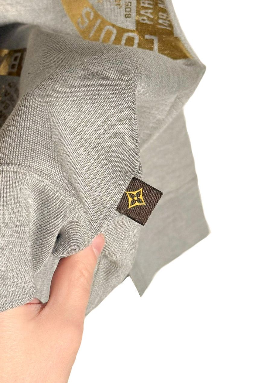 Louis Vuitton Louis Vuitton 2020 Trunks & Bags Metallic Print Silk Sweat Size S / US 4 / IT 40 - 3 Thumbnail