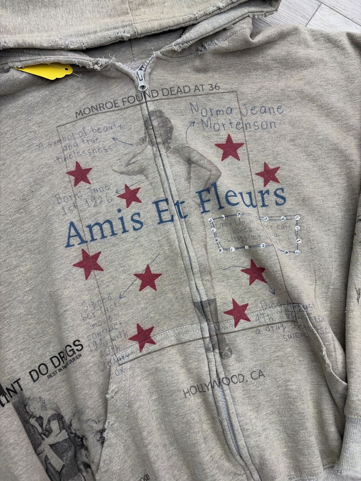 Other Amis Et Fleurs Dream Girl Zip Up Size US XL / EU 56 / 4 - 2 Thumbnail