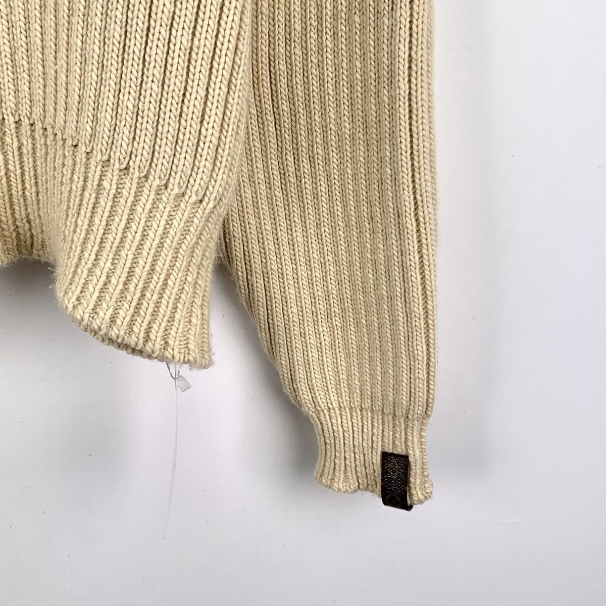 Louis Vuitton Louis Vuitton Brown Merino Long Sleeve Knit Sweater K26WX Size S / US 4 / IT 40 - 4 Thumbnail