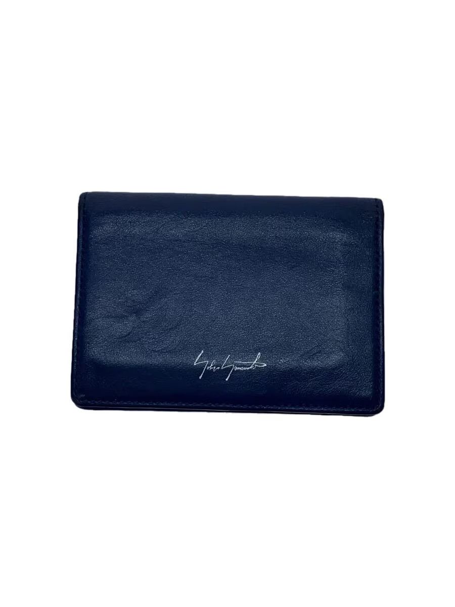Yohji Yamamoto Logo Leather Card Wallet Size ONE SIZE - 1 Thumbnail